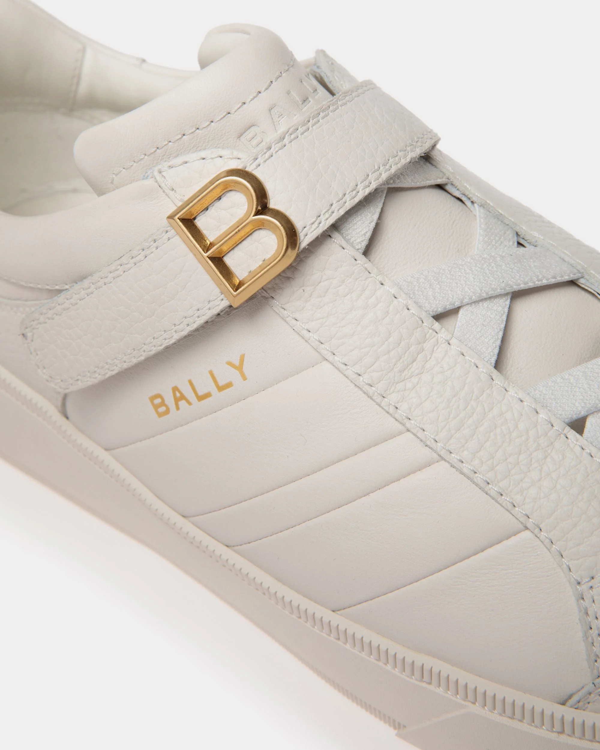 Raise Sneaker in White Leather - Image 5