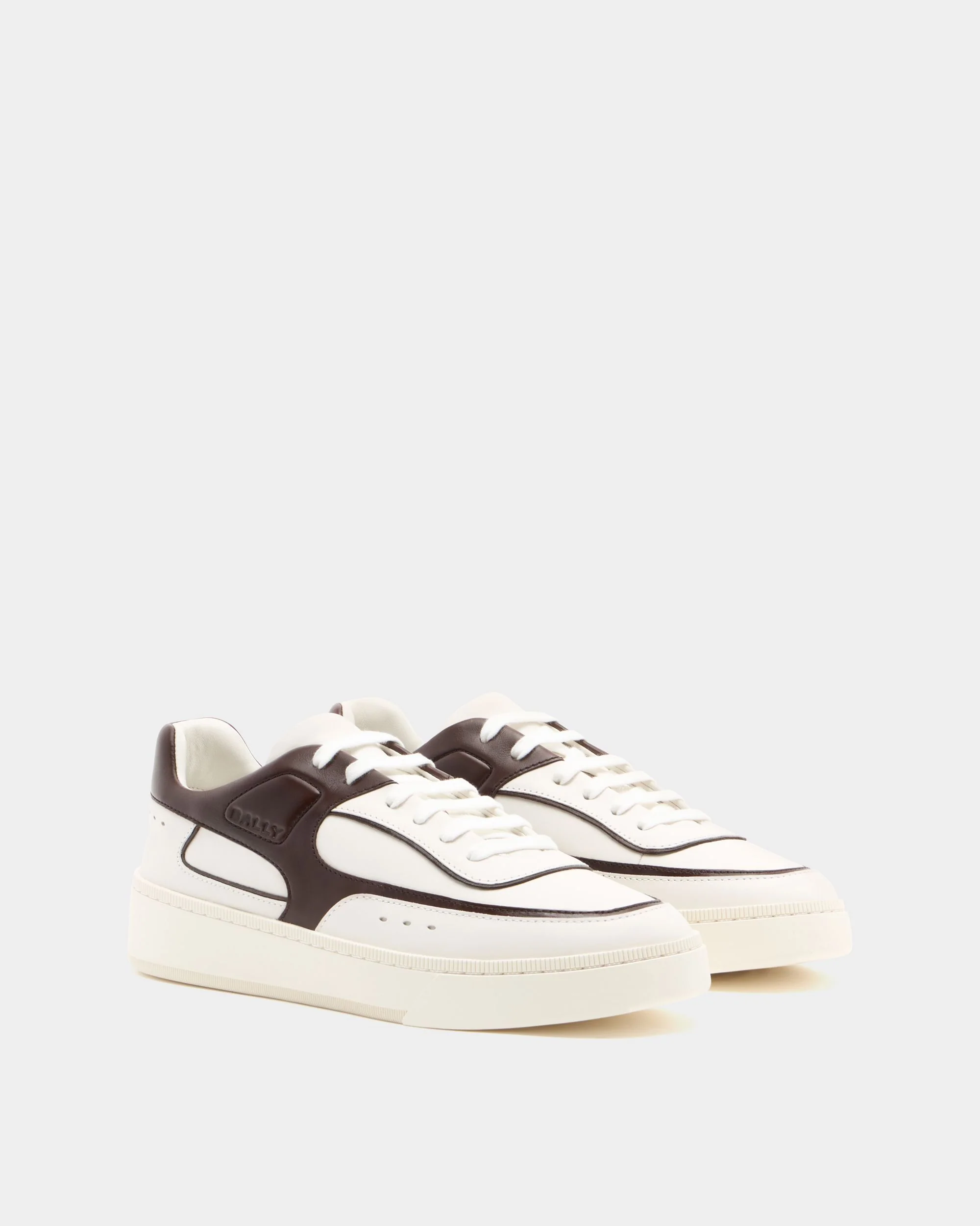 Raise Sneaker in White Leather - Image 3
