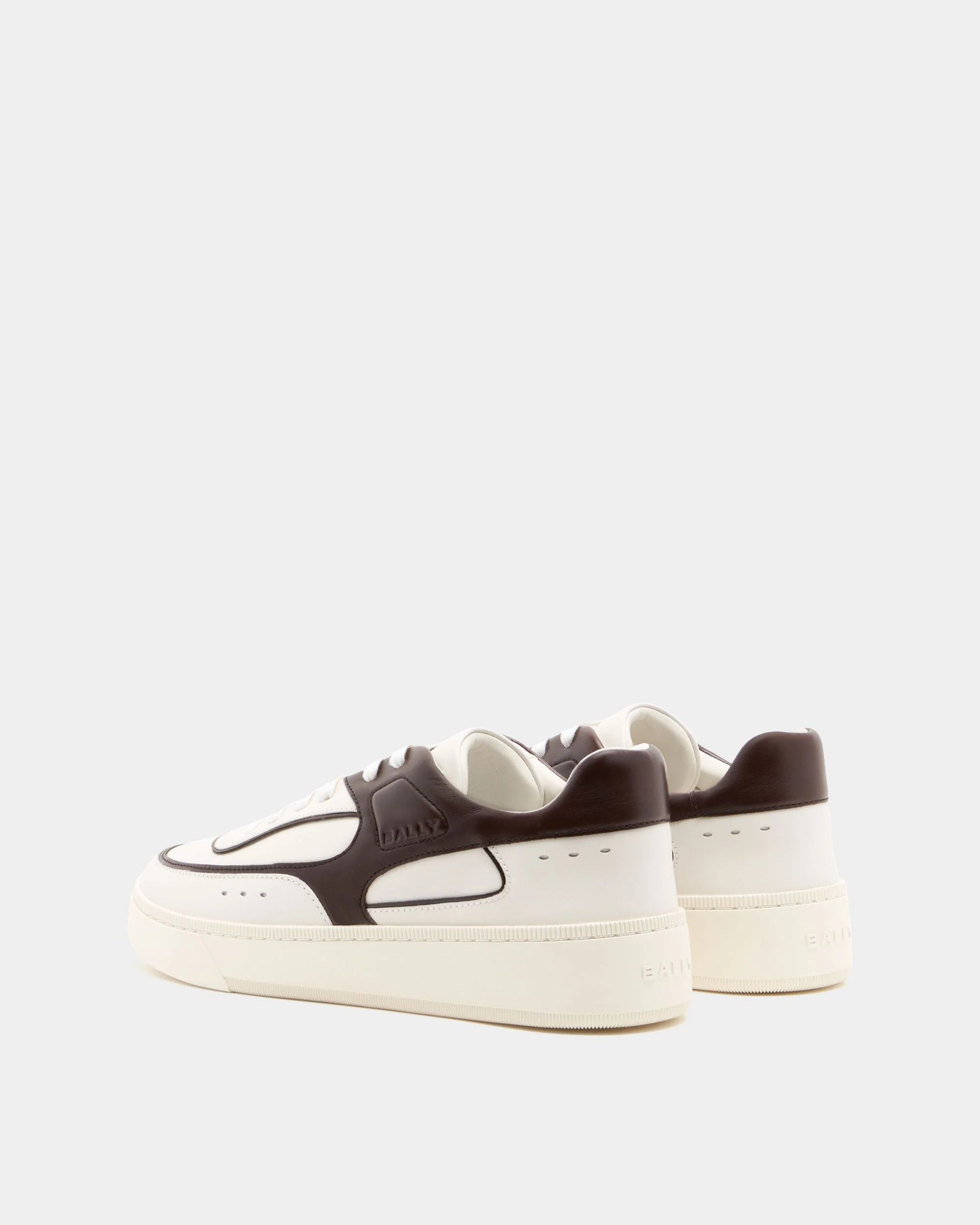 Raise Sneaker in White Leather - Image 4