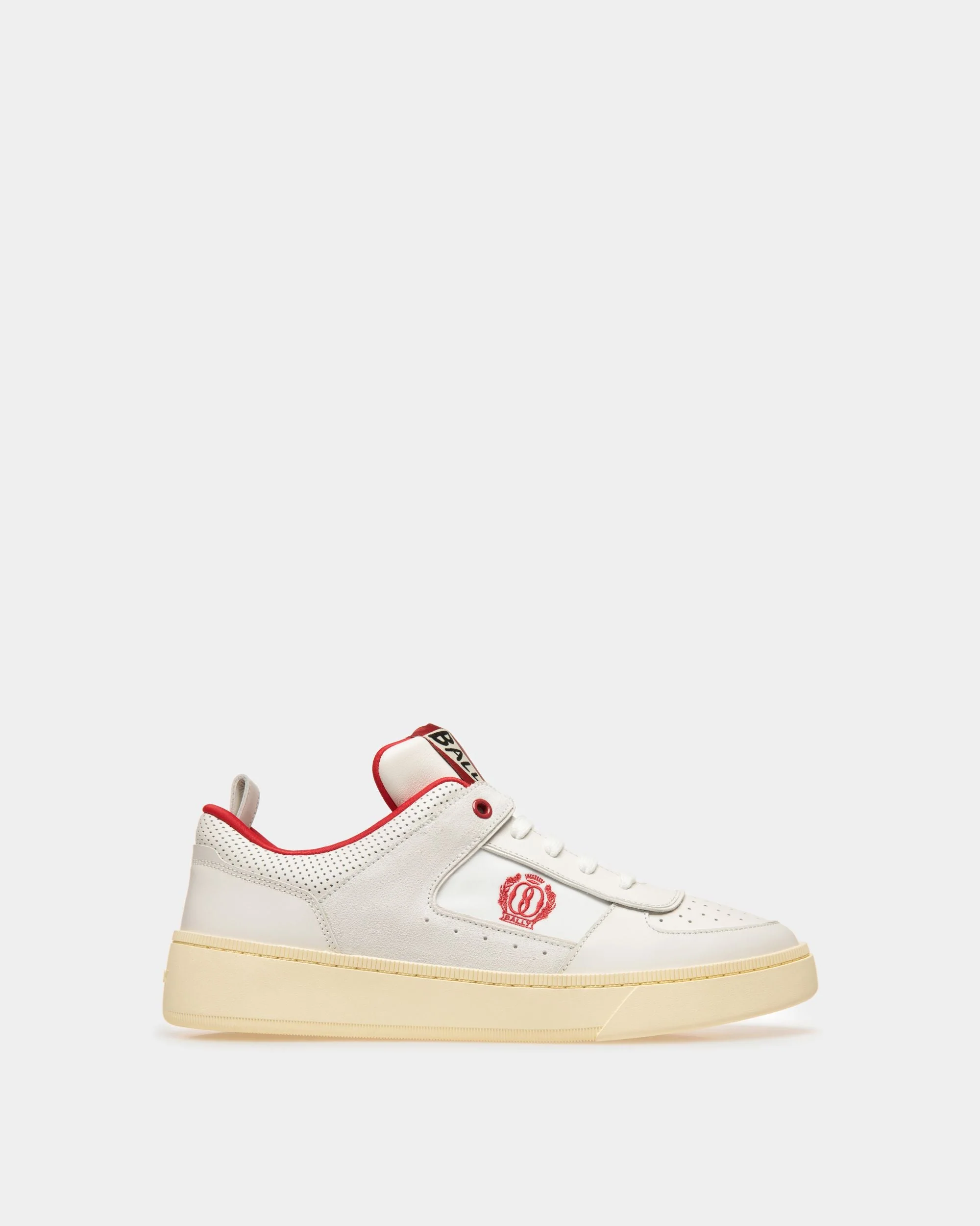 Raise Sneakers In White Leather