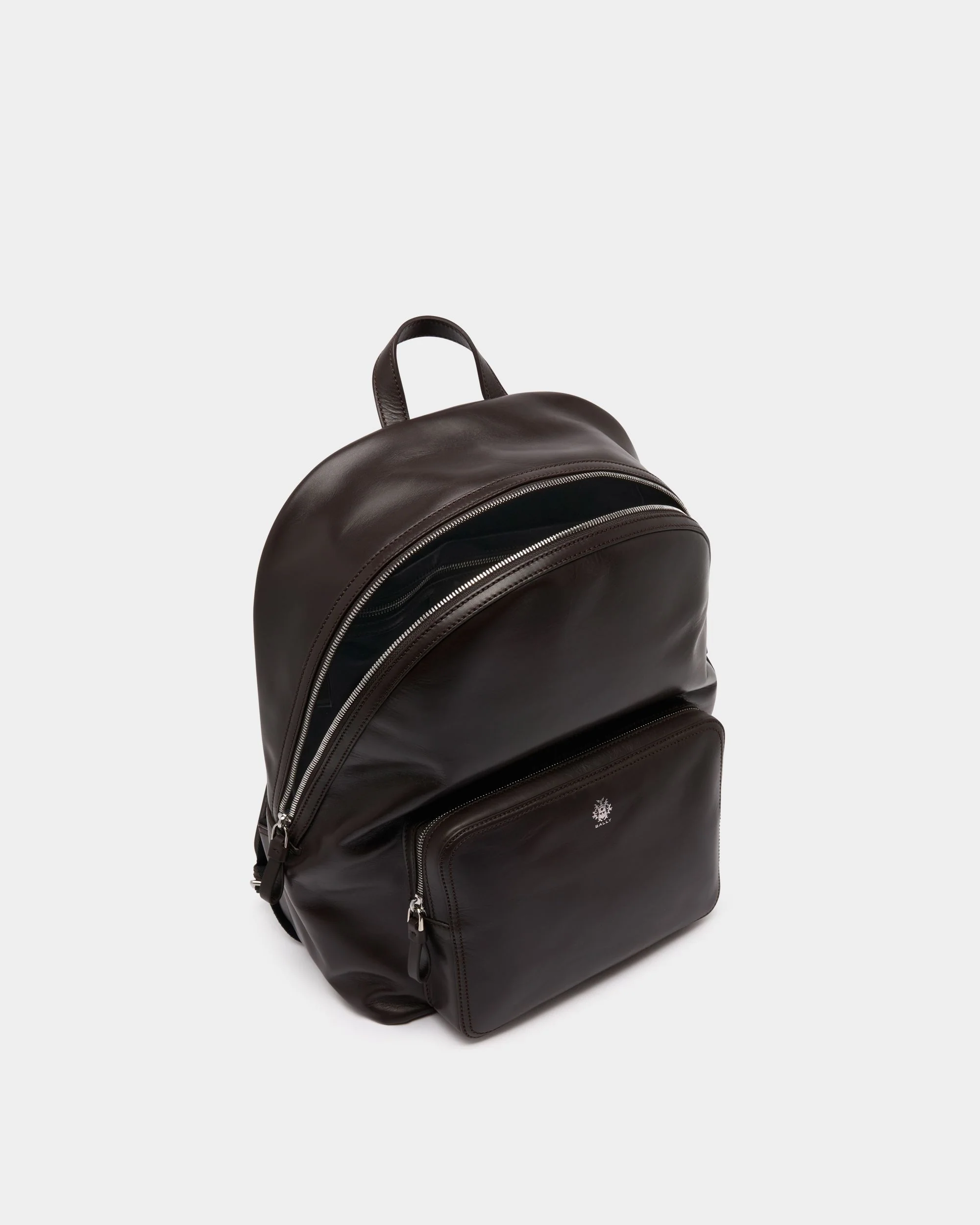 Ray Backpack in Chocolate Leather - Image 5