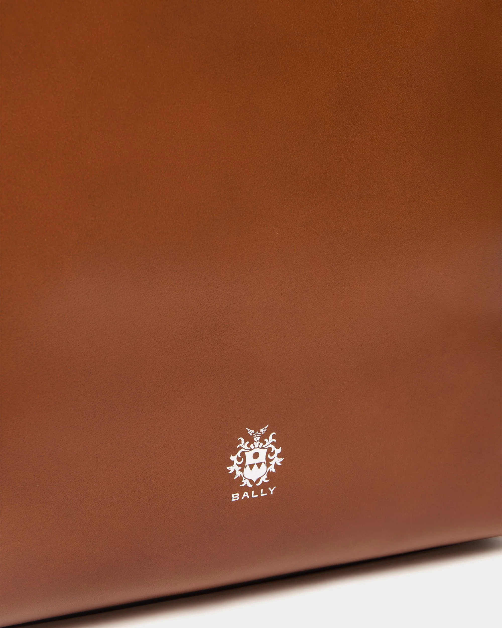 Ray Crossbody Bag in Amber Brown Leather - Image 5