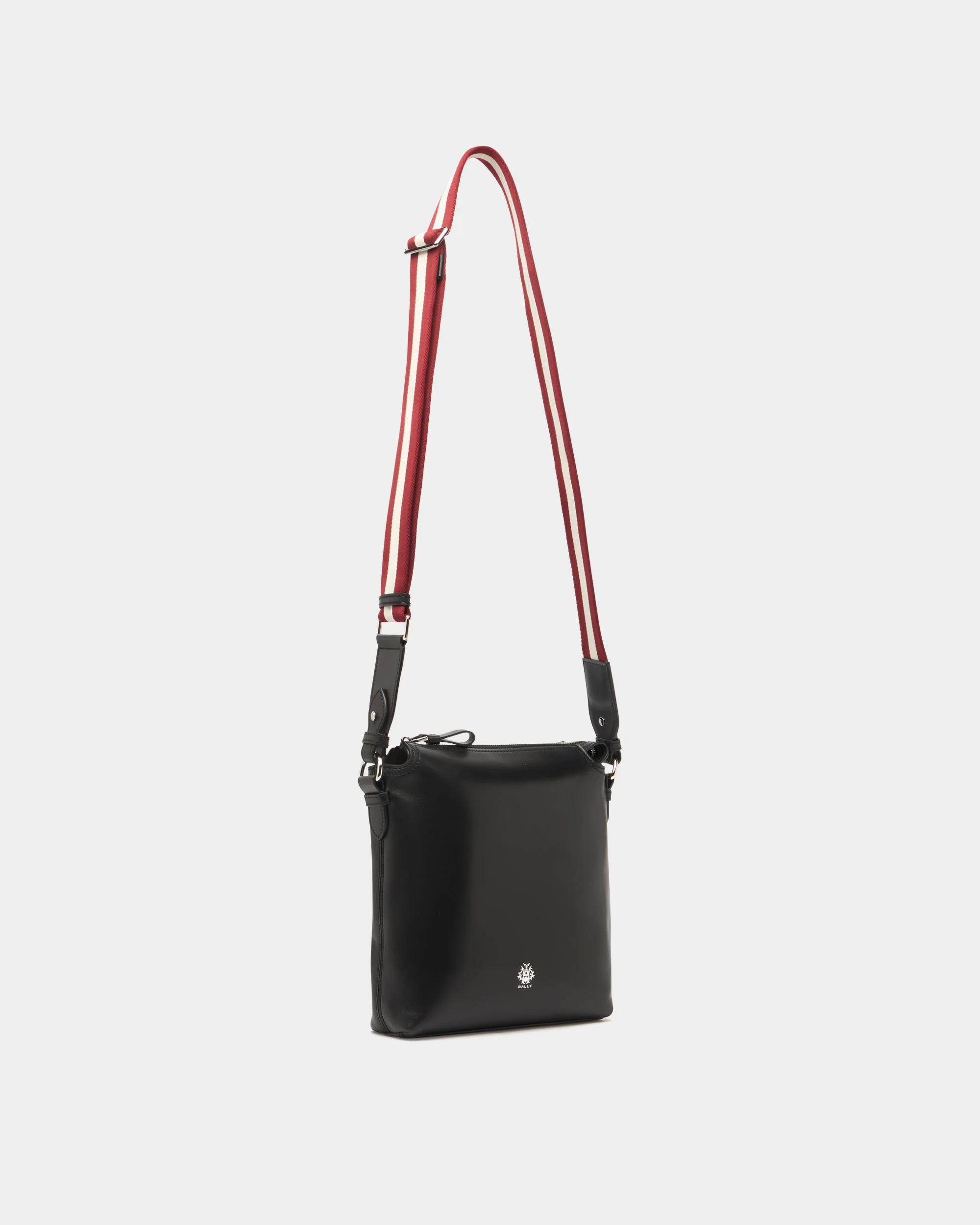 Ray Crossbody Bag in Black Leather - Image 3