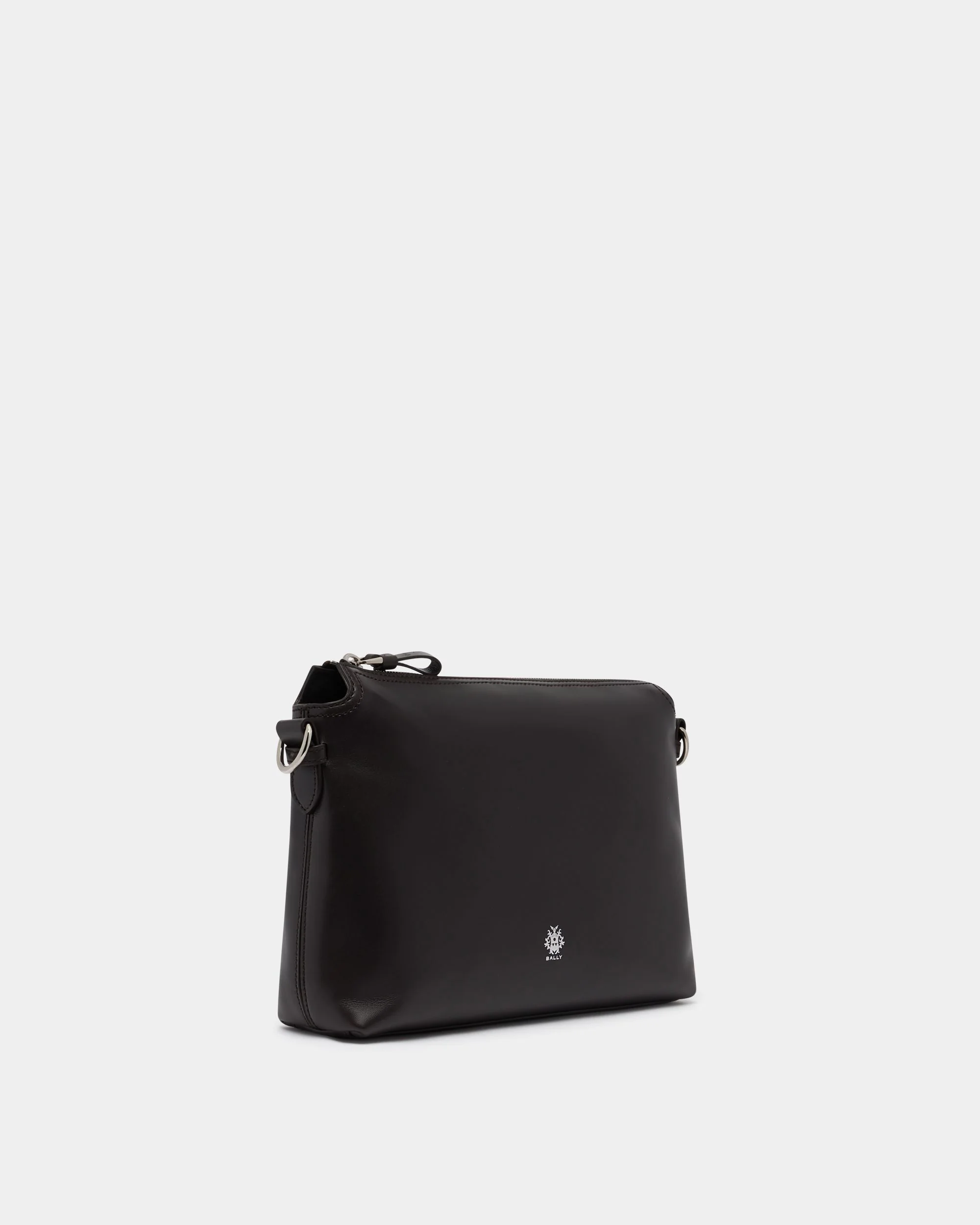 Ray Crossbody Bag in Chocolate Leather - Image 4