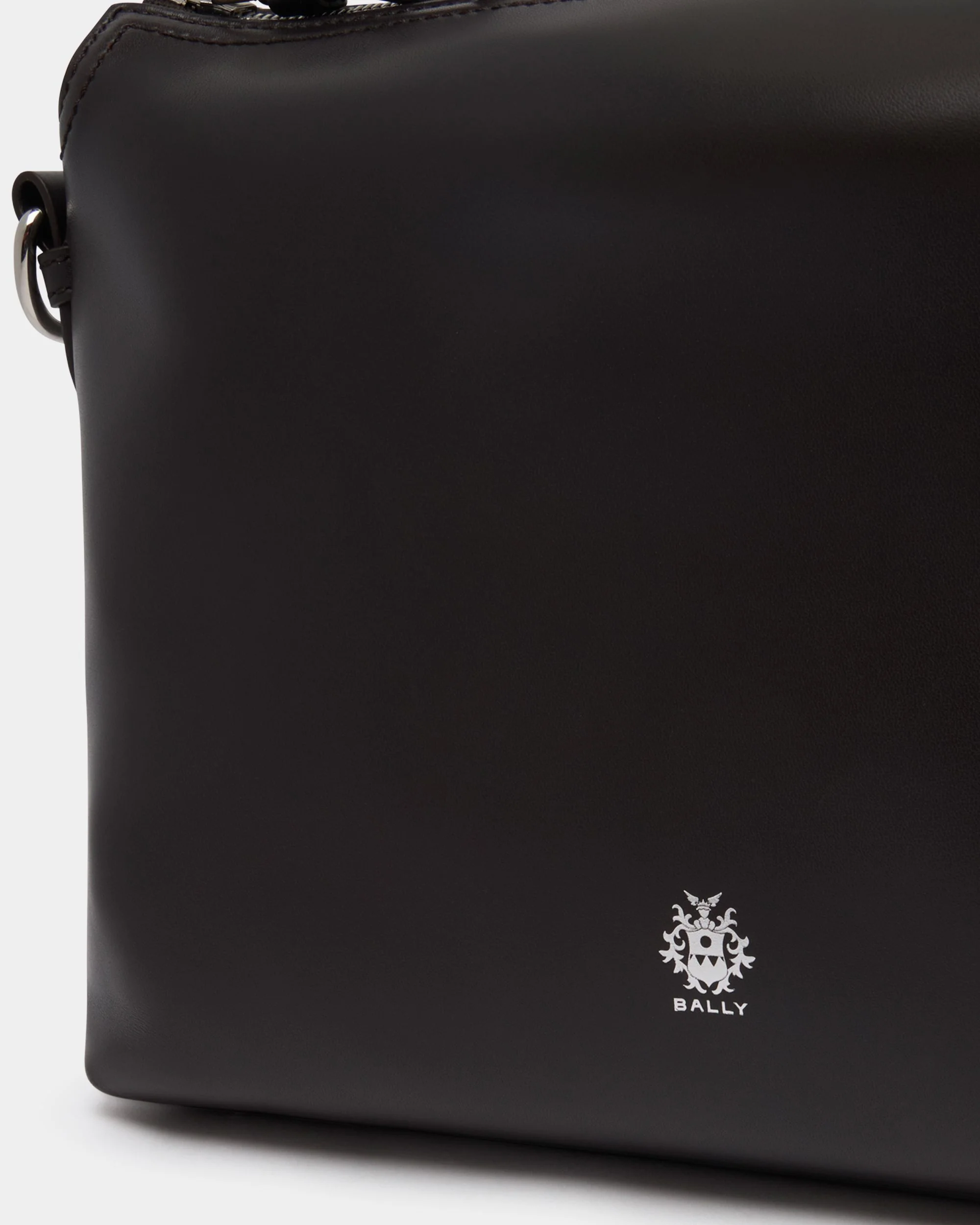 Ray Crossbody Bag in Chocolate Leather - Image 6