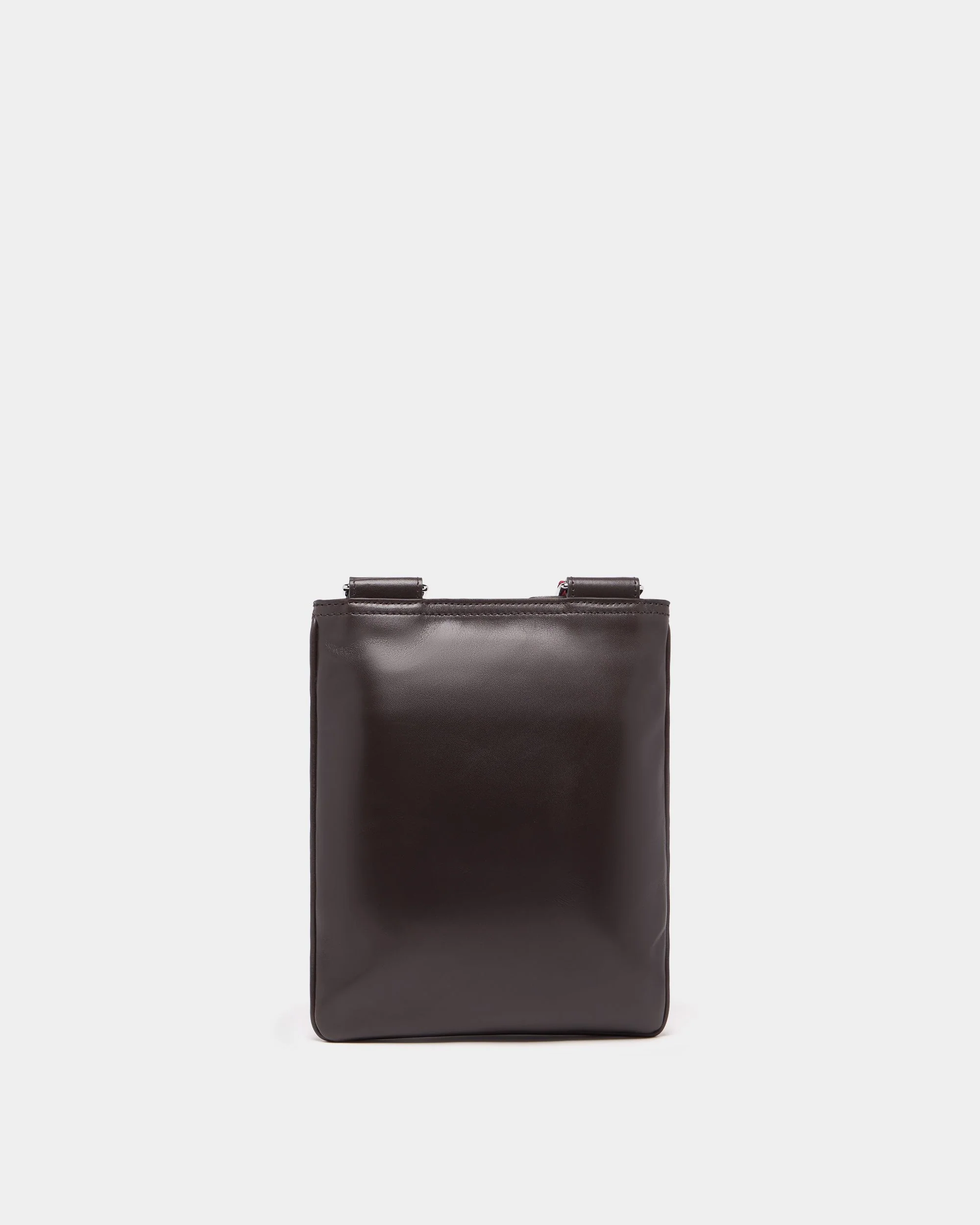 Ray Crossbody Bag in Chocolate Leather - Image 3