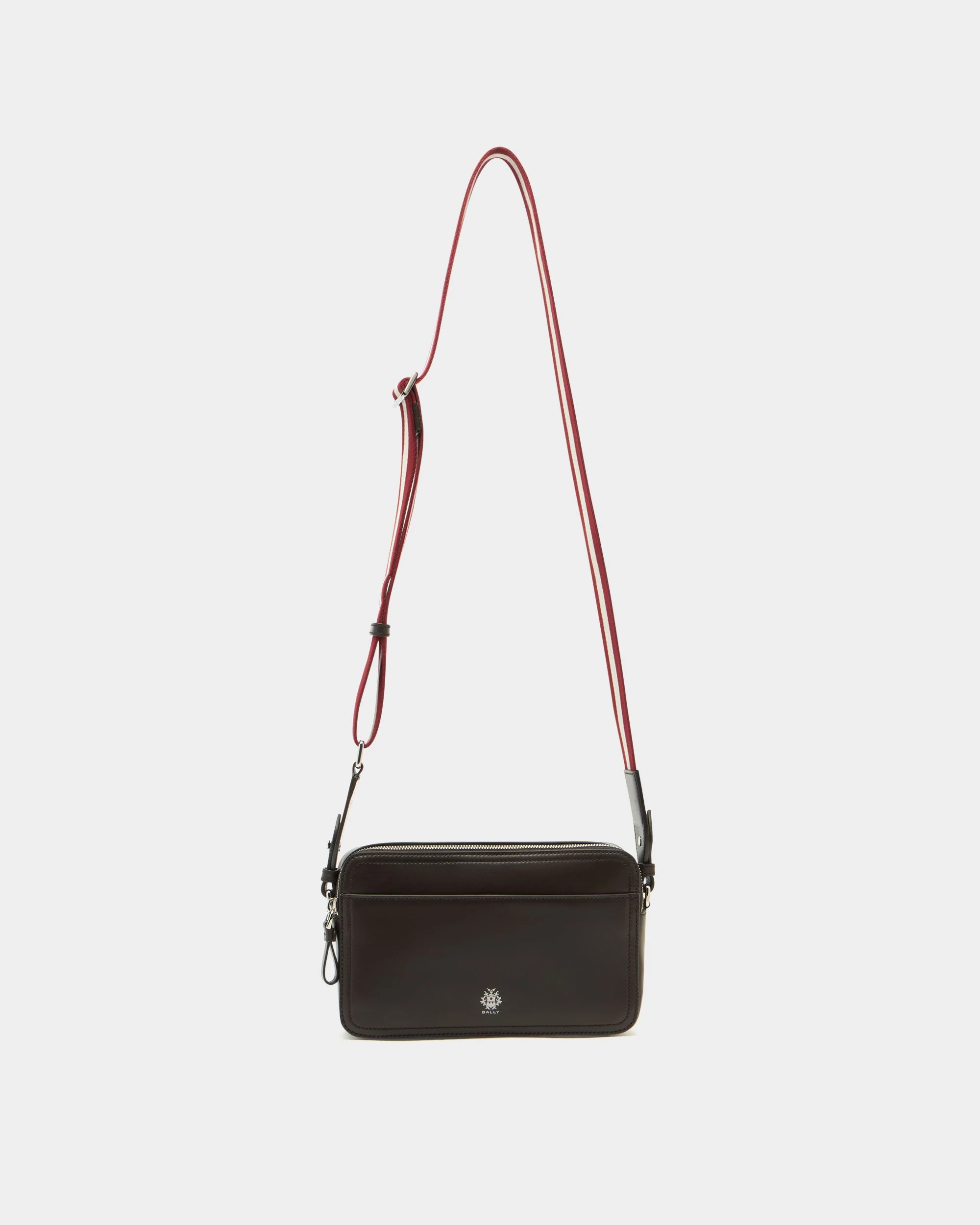 Ray Crossbody Bag in Chocolate Leather