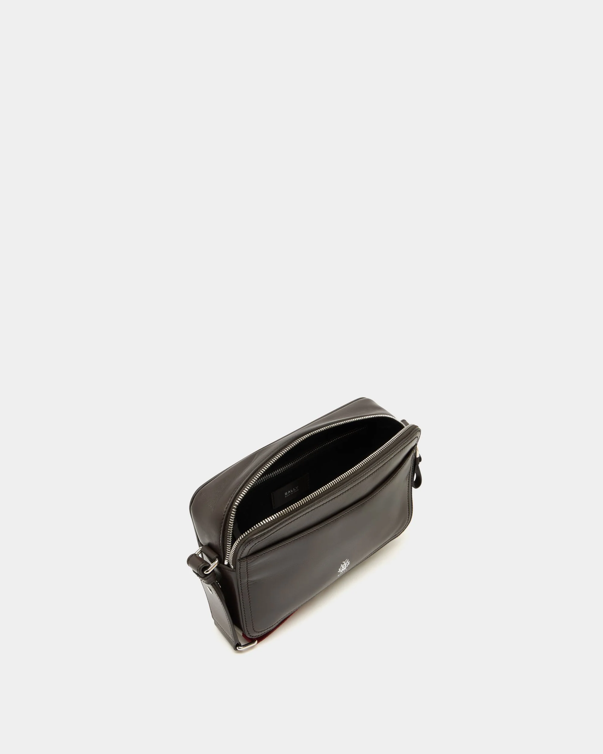 Ray Crossbody Bag in Chocolate Leather - Image 4