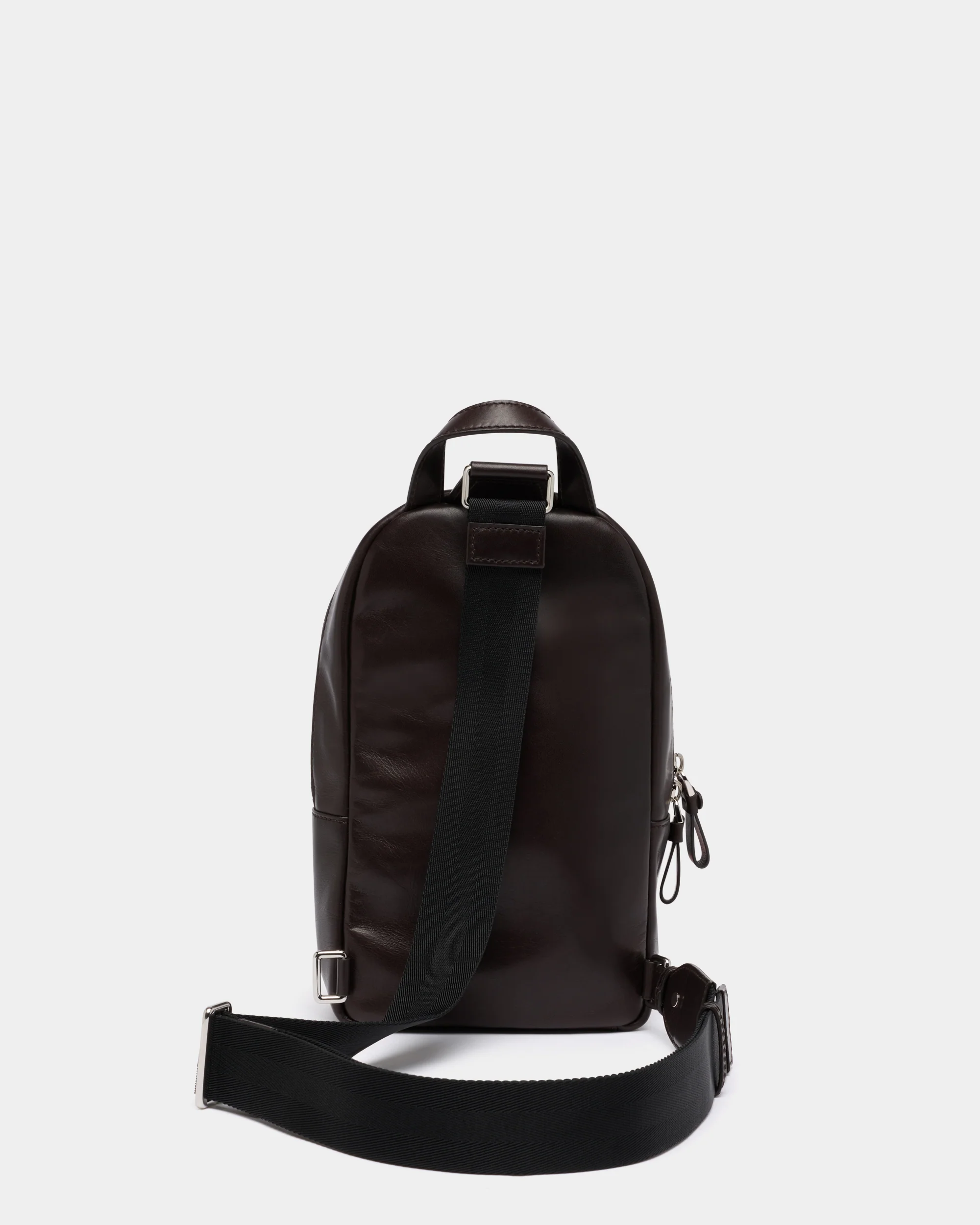 Ray Sling Bag in Chocolate Leather - Image 3