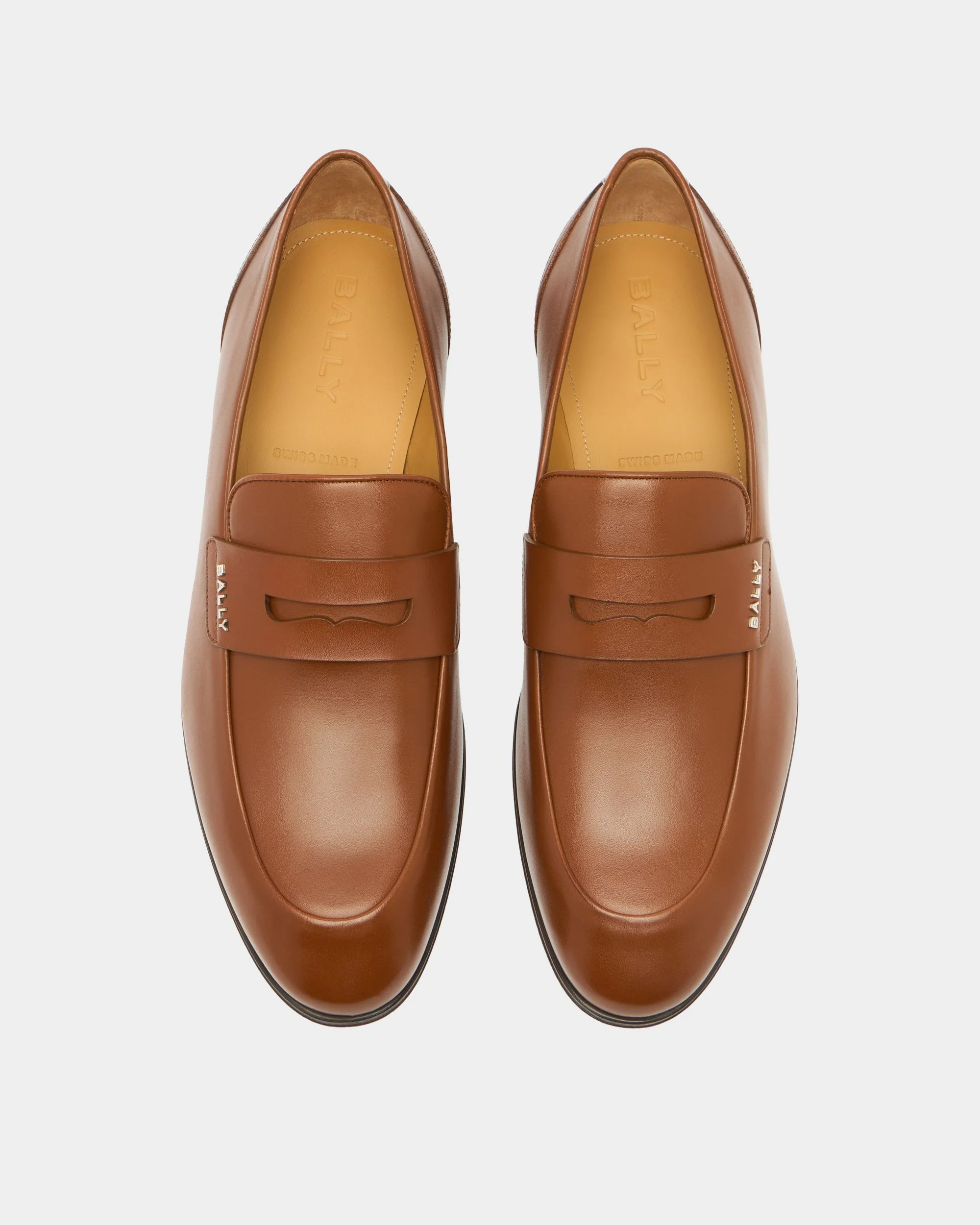 Regent Loafer in Amber Brown Leather - Image 5