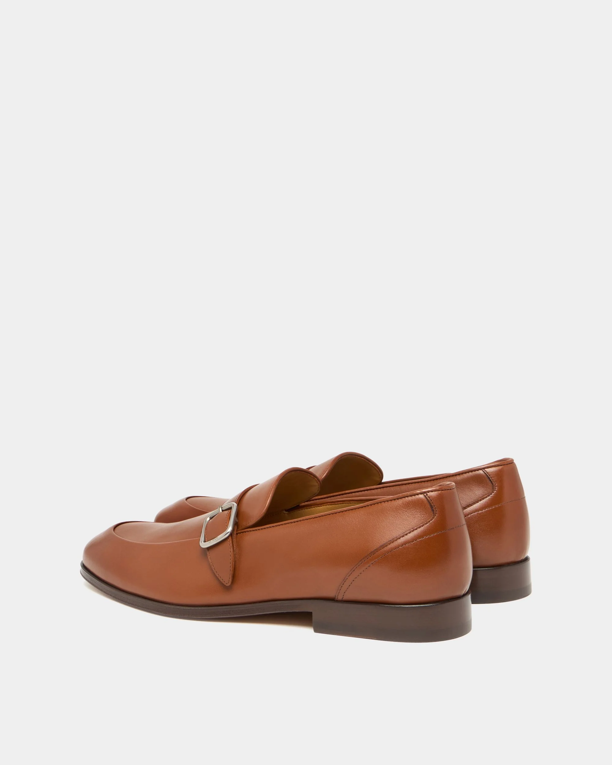 Regent Loafer in Amber Brown Leather - Image 4