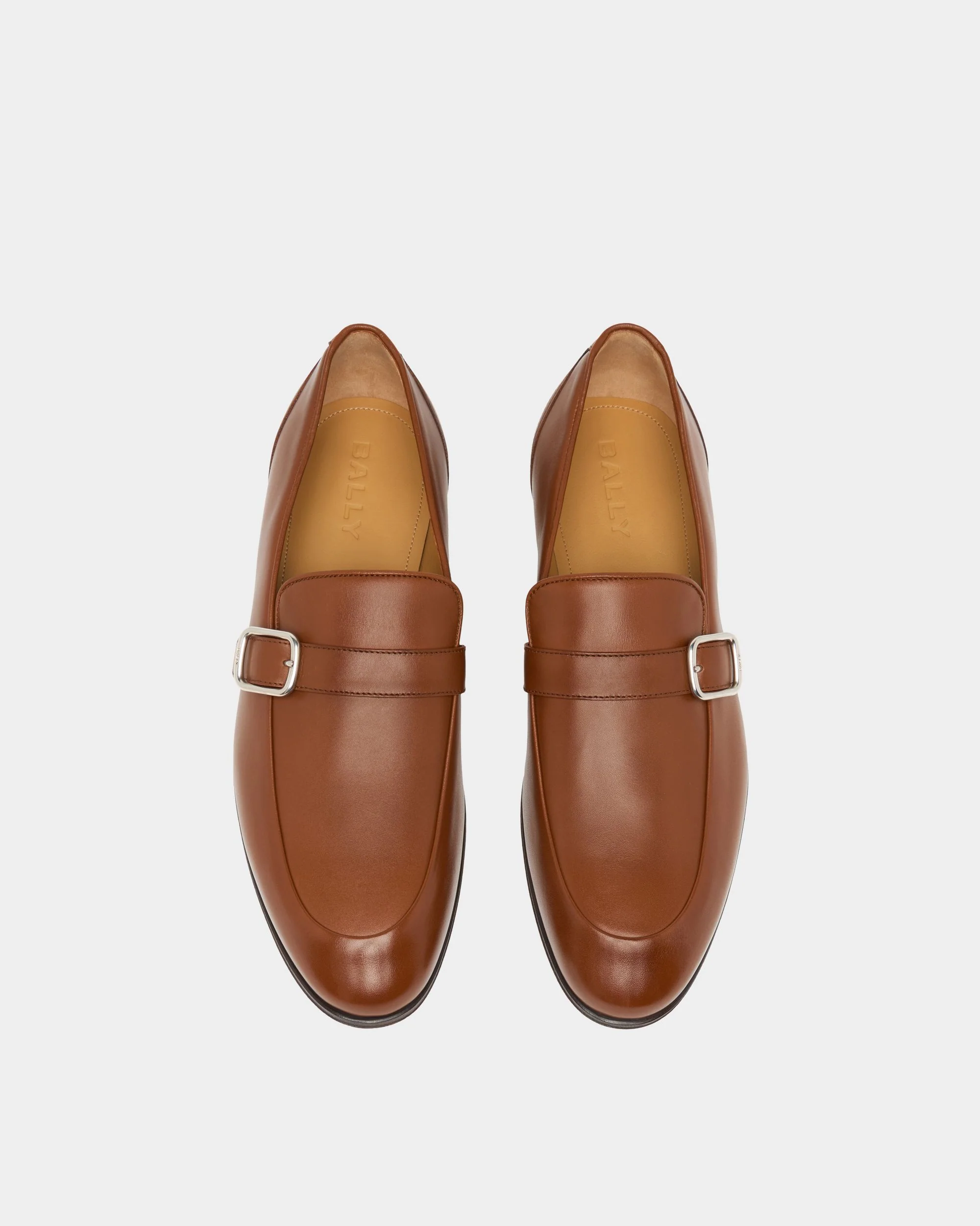 Regent Loafer in Amber Brown Leather - Image 5