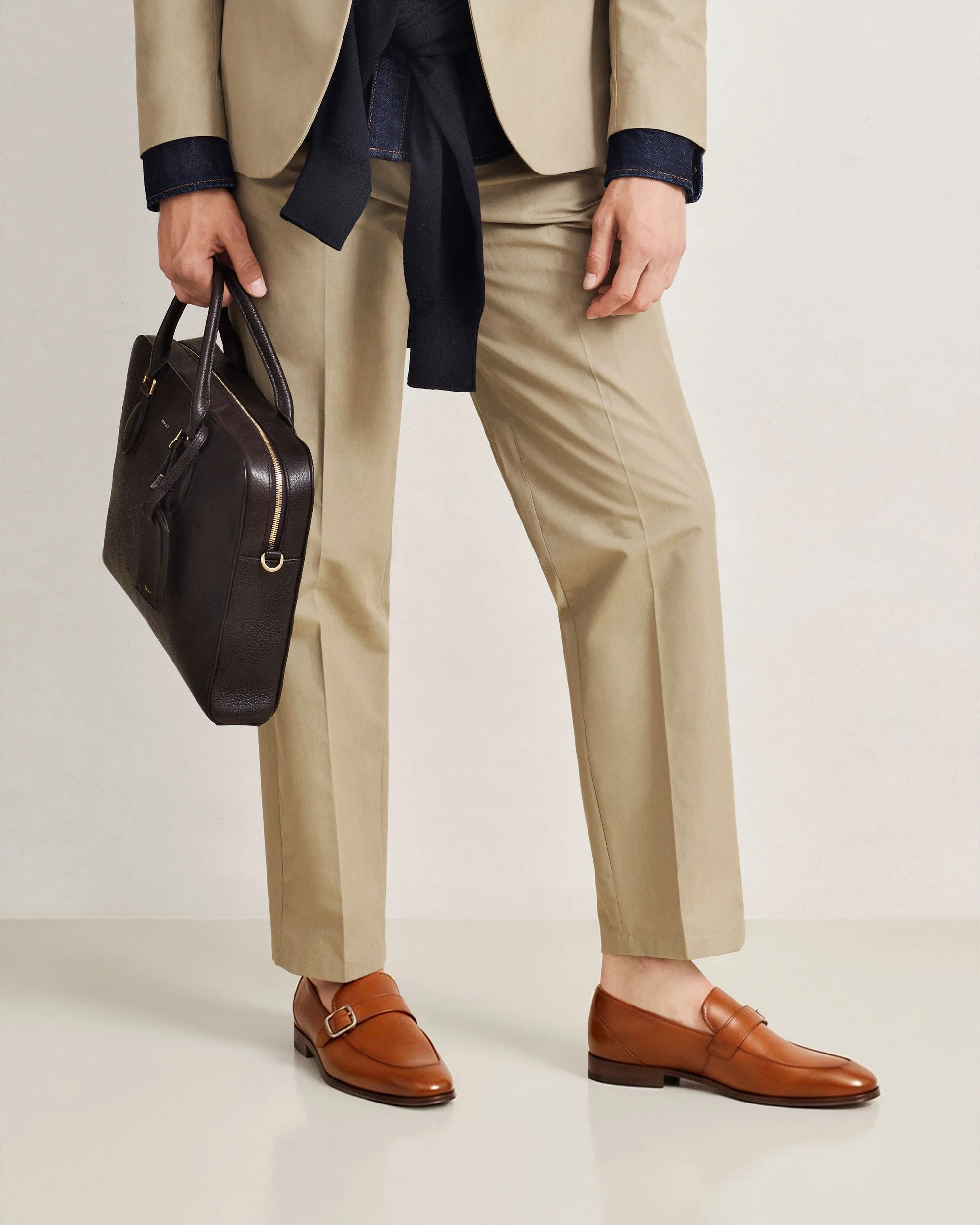 Regent Loafer in Amber Brown Leather - Image 7