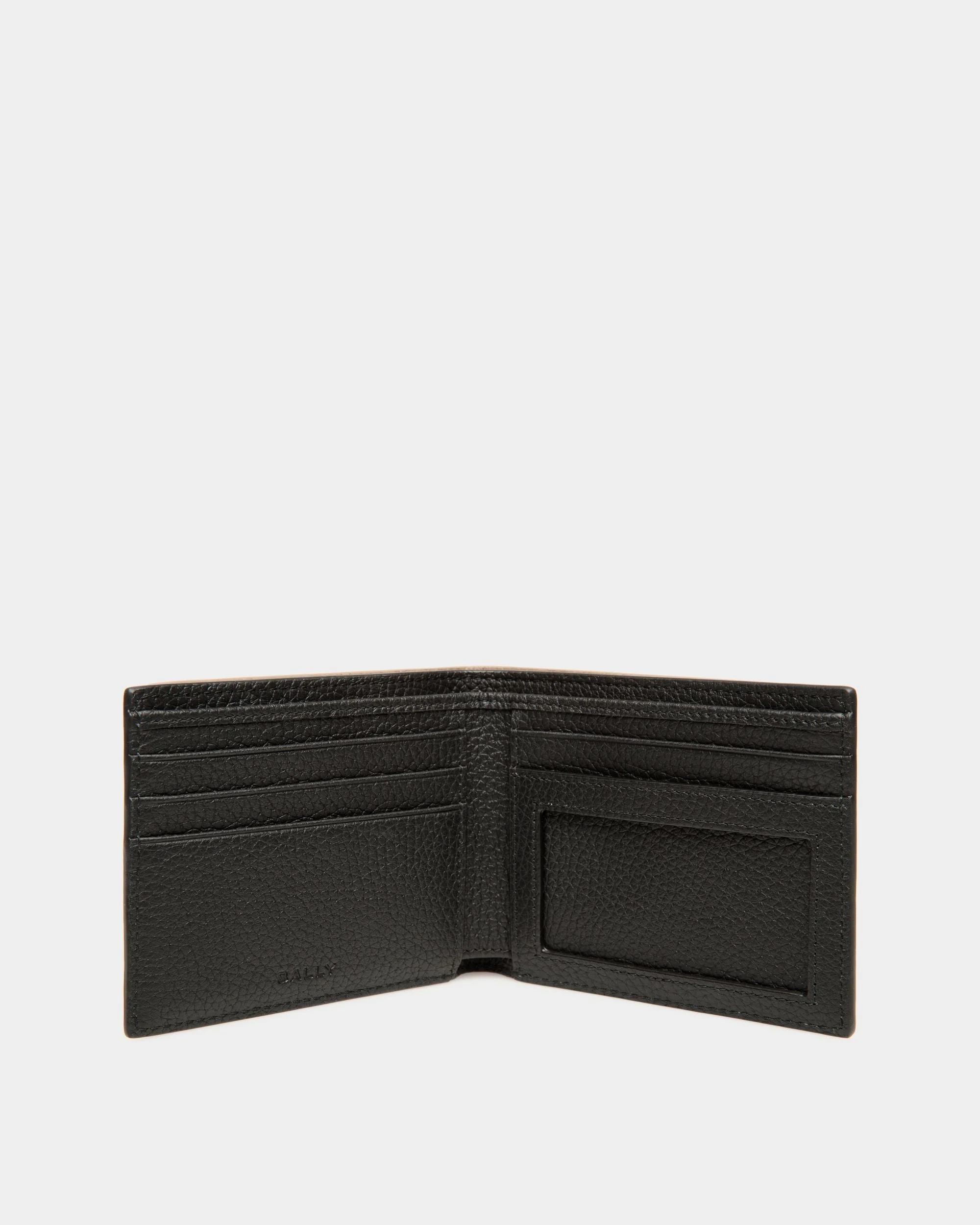 Ribbon Bifold In Black Leather - Image 3