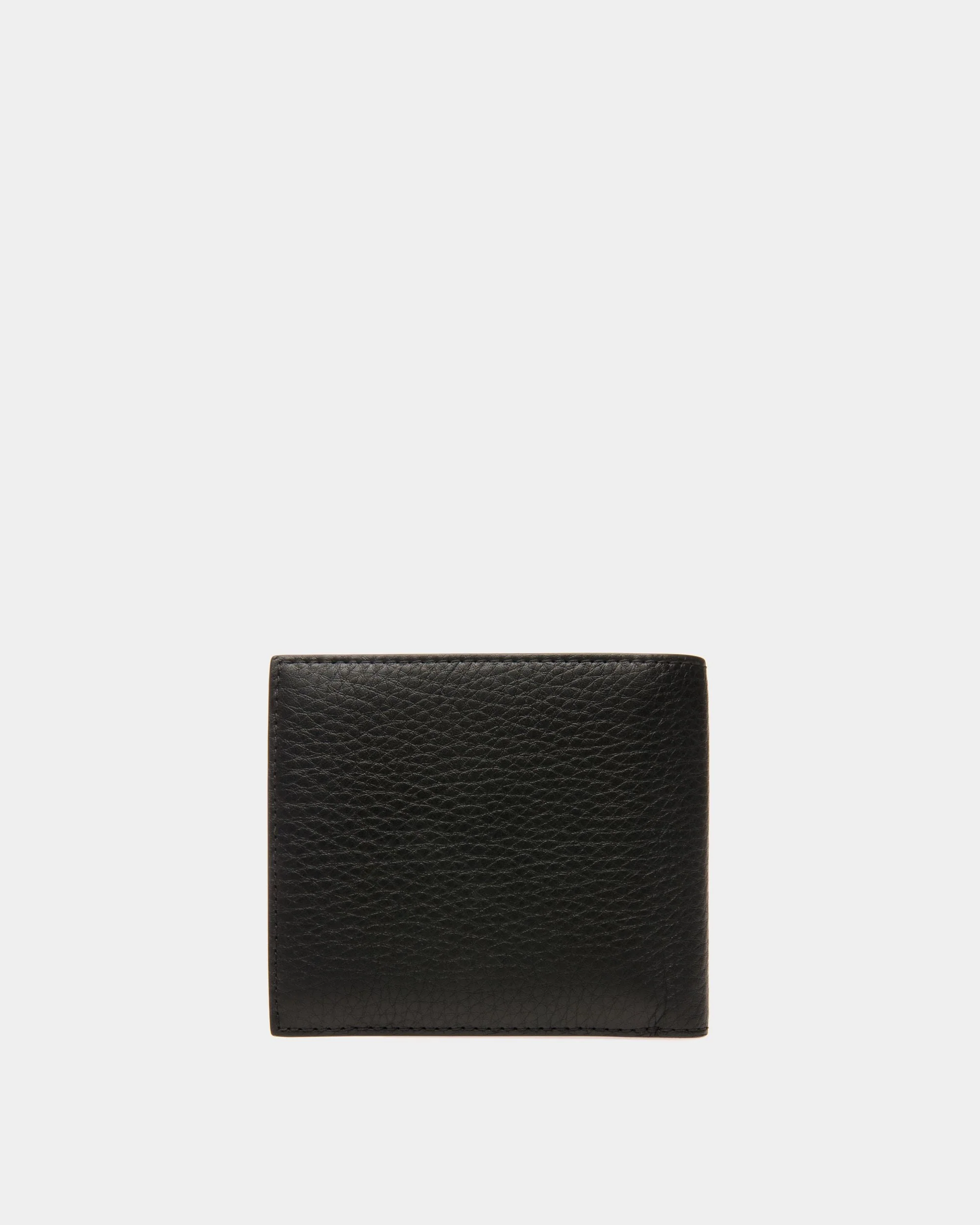 Ribbon Wallet in Black Grained Leather - Image 2