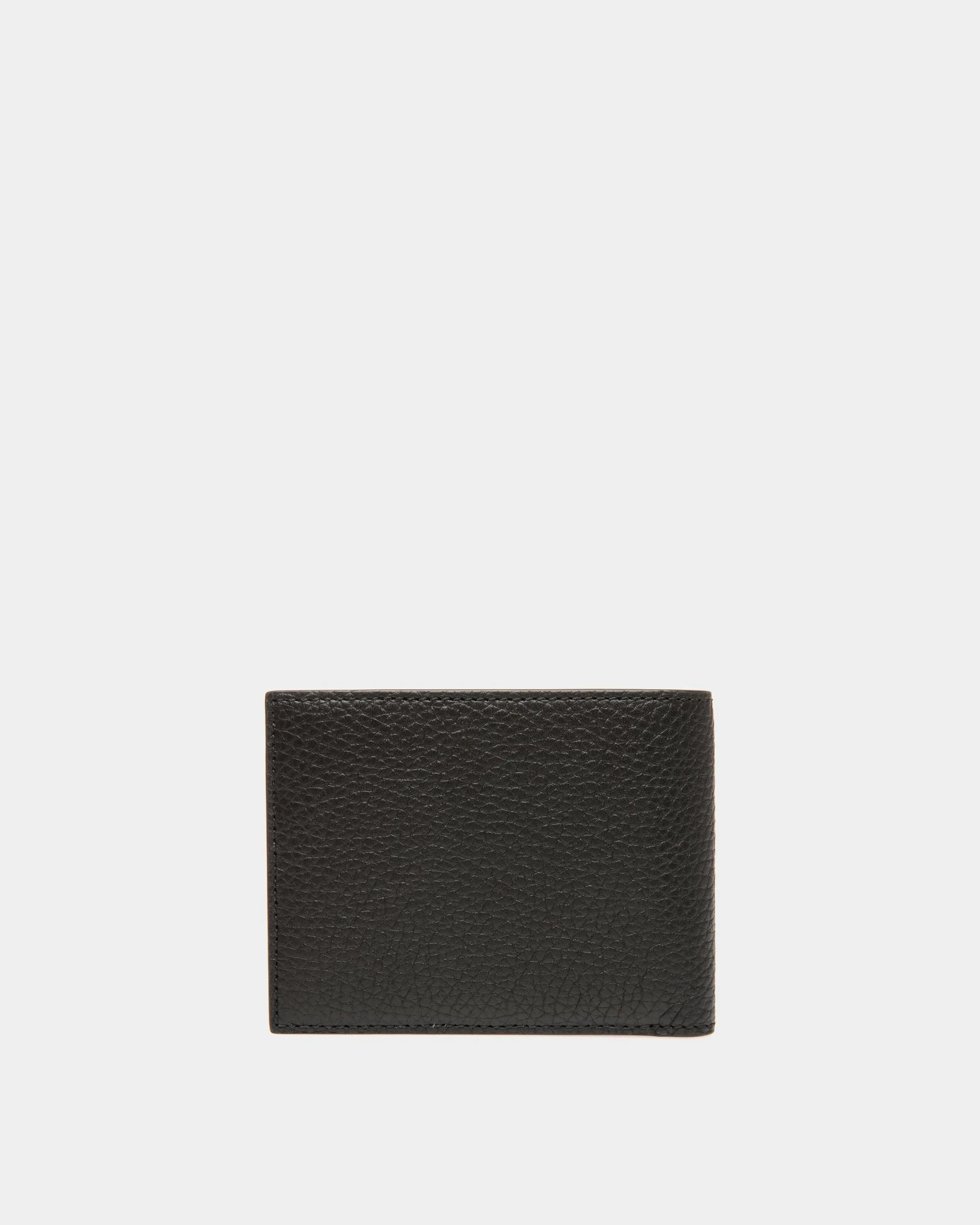 Ribbon Wallet in Black Grained Leather - Image 2
