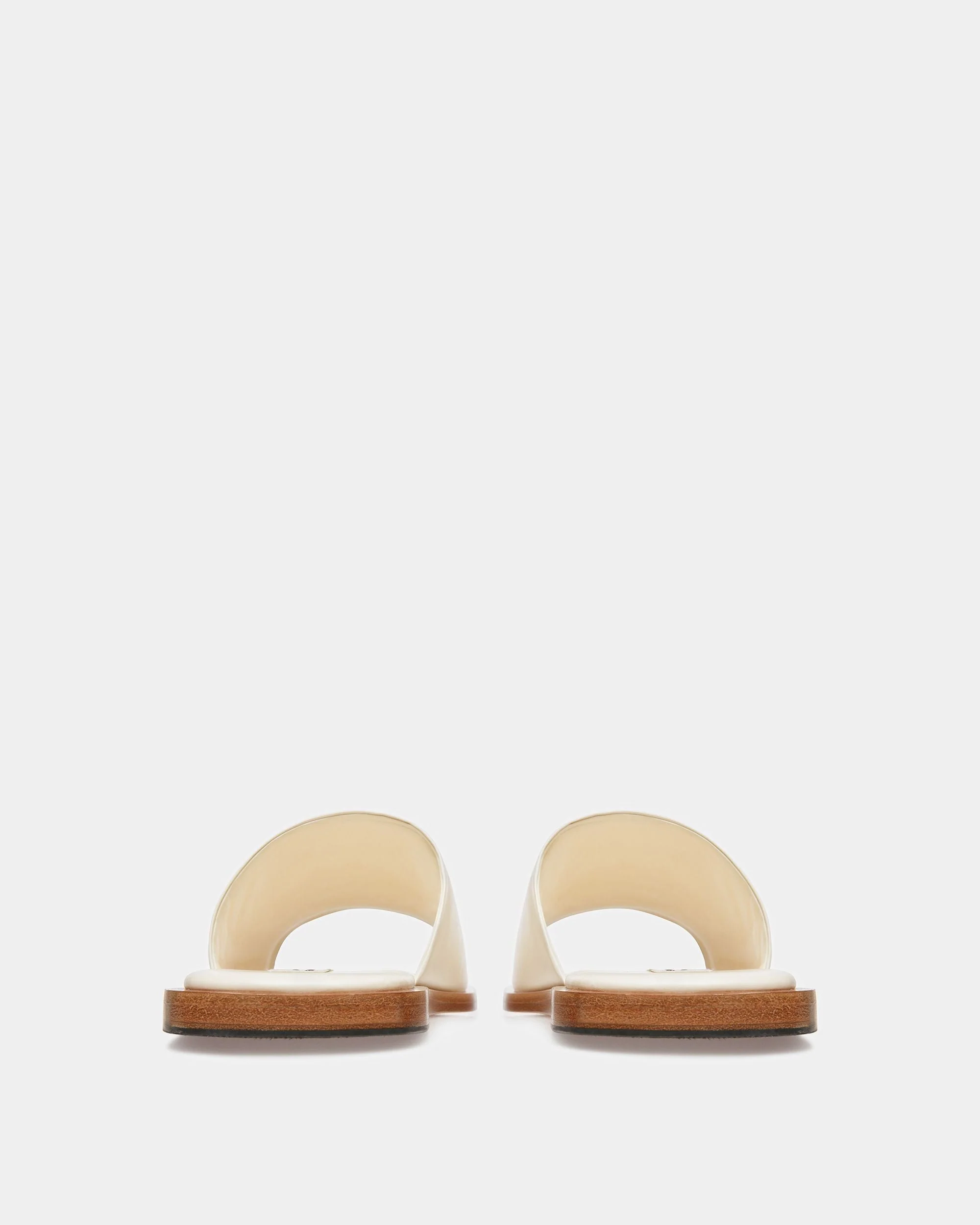 Sabian Leather Sandals In Bone - Image 4