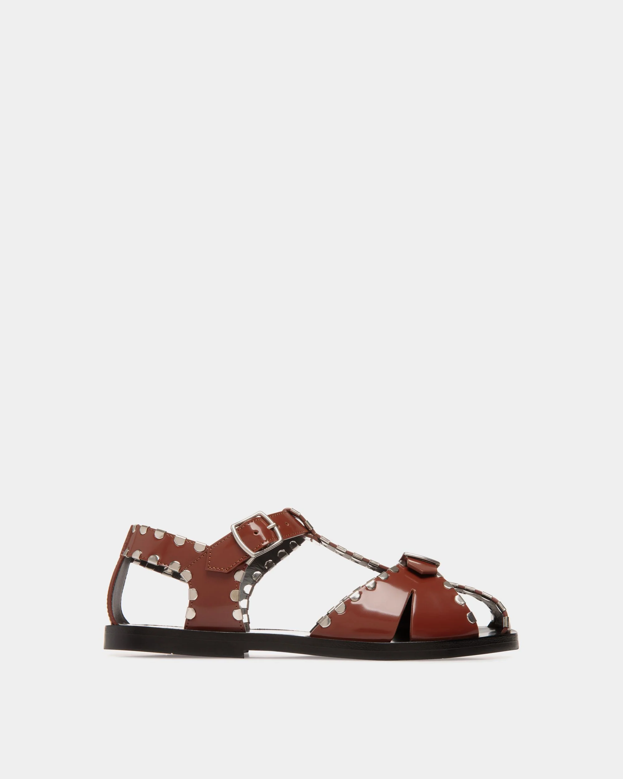 Salis Sandal in Brown Leather