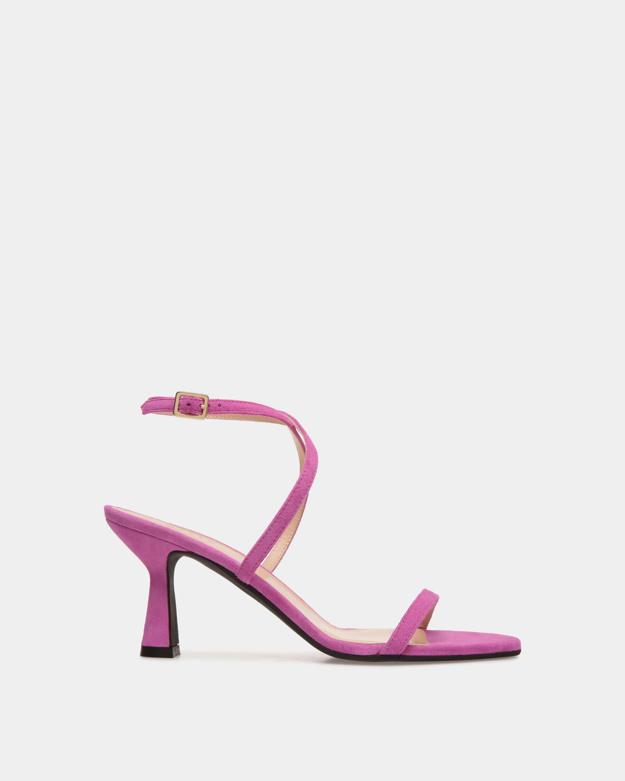 Sandal in Pink Suede