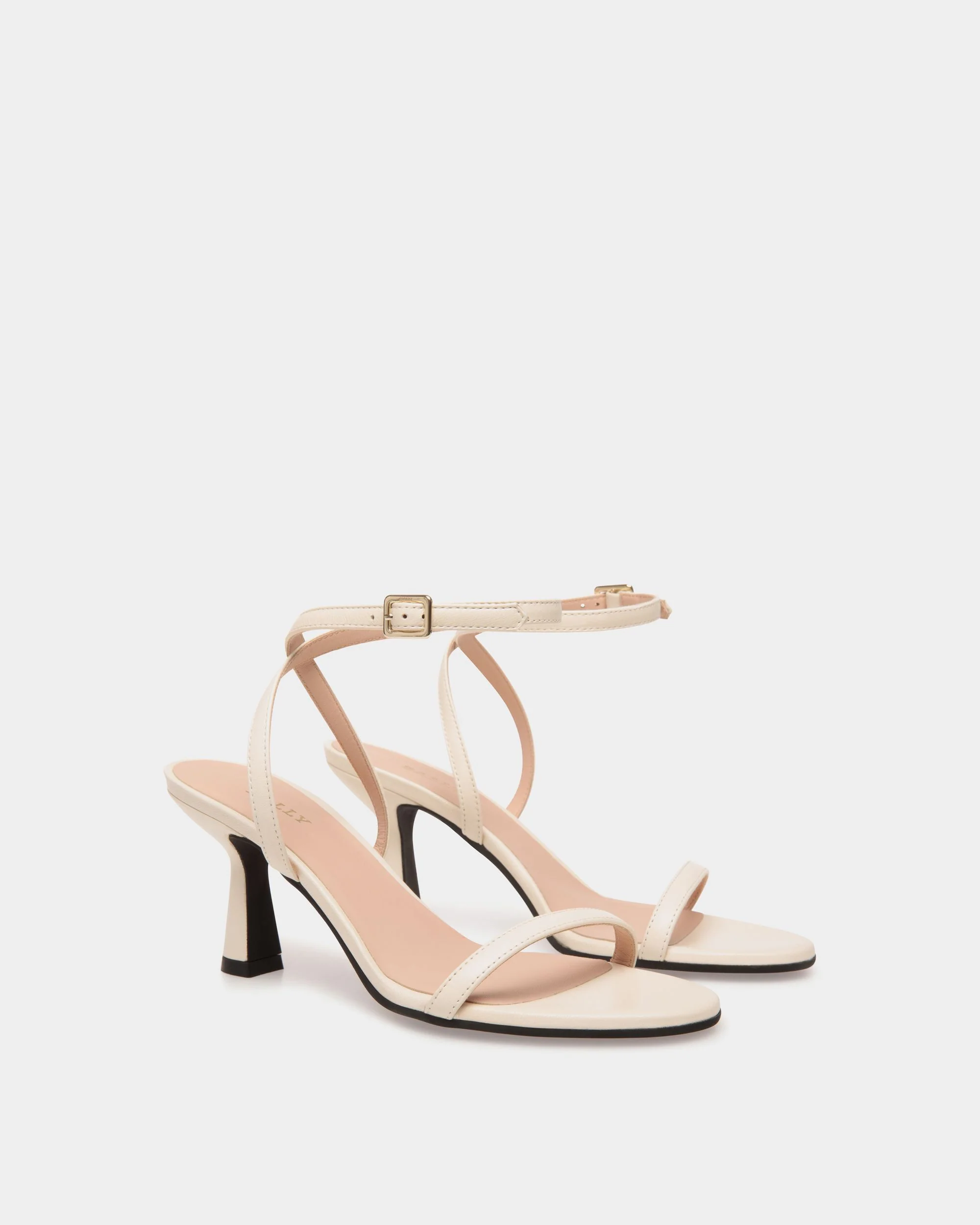 Sandal in White Leather - Image 2