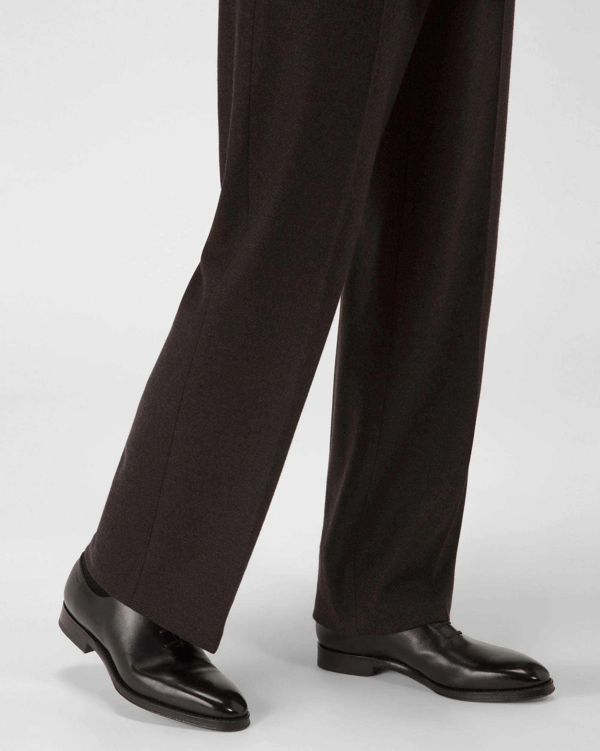 Scolder Leather Oxfords In Black - Image 2