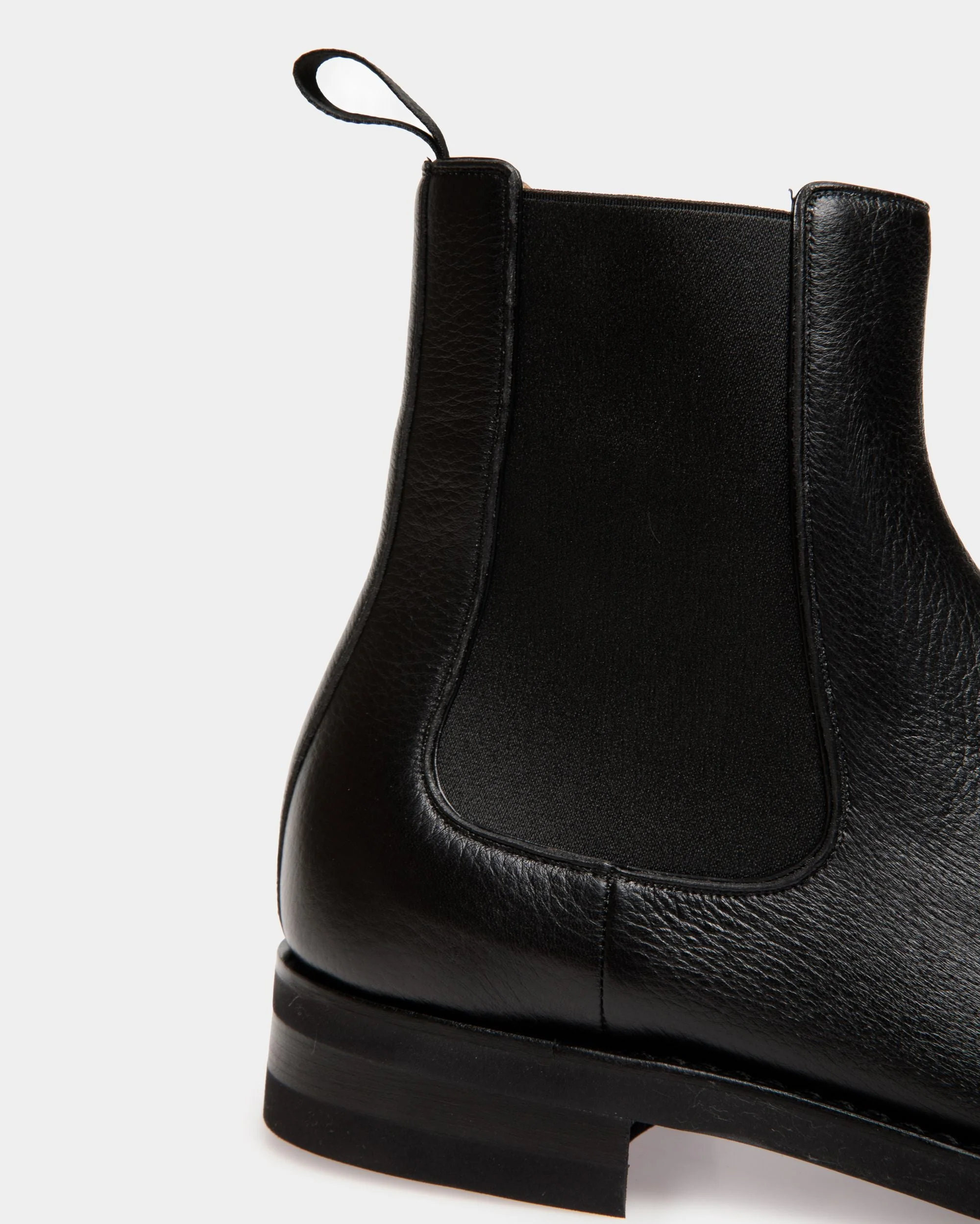 Scribe Un Bootie in Black Deer Leather - Image 5