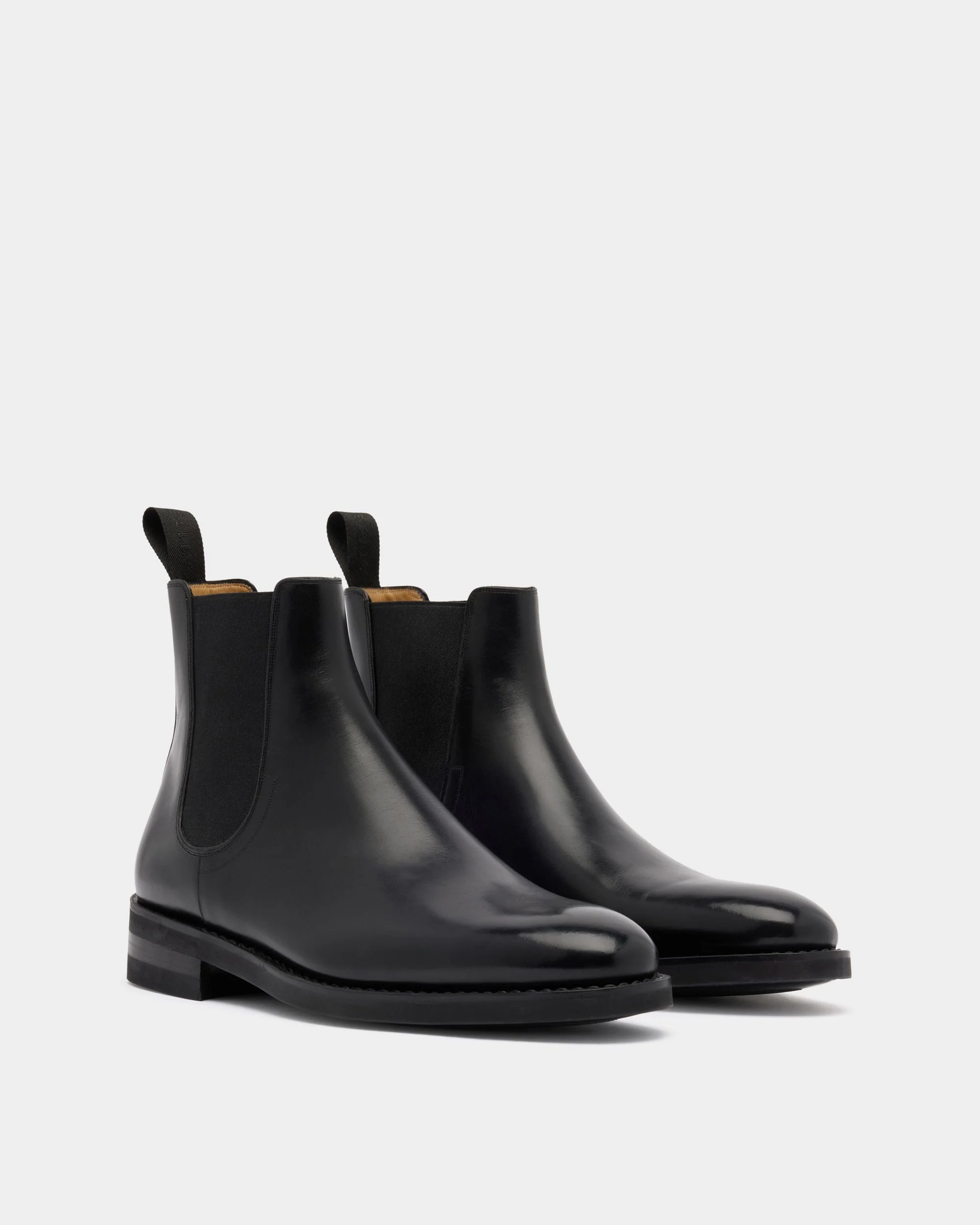 Scribe Un Bootie in Black Leather - Image 3