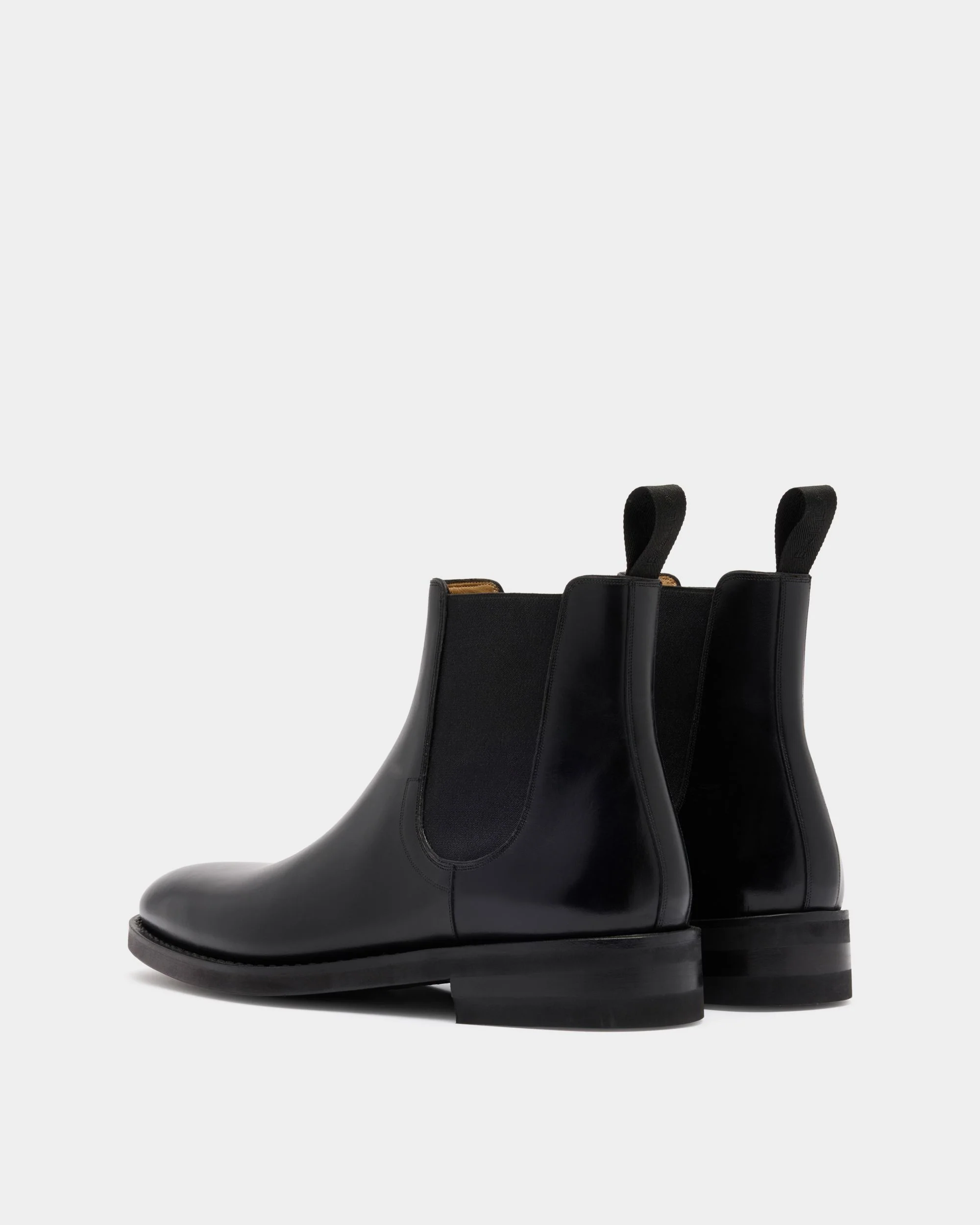 Scribe Un Bootie in Black Leather - Image 4