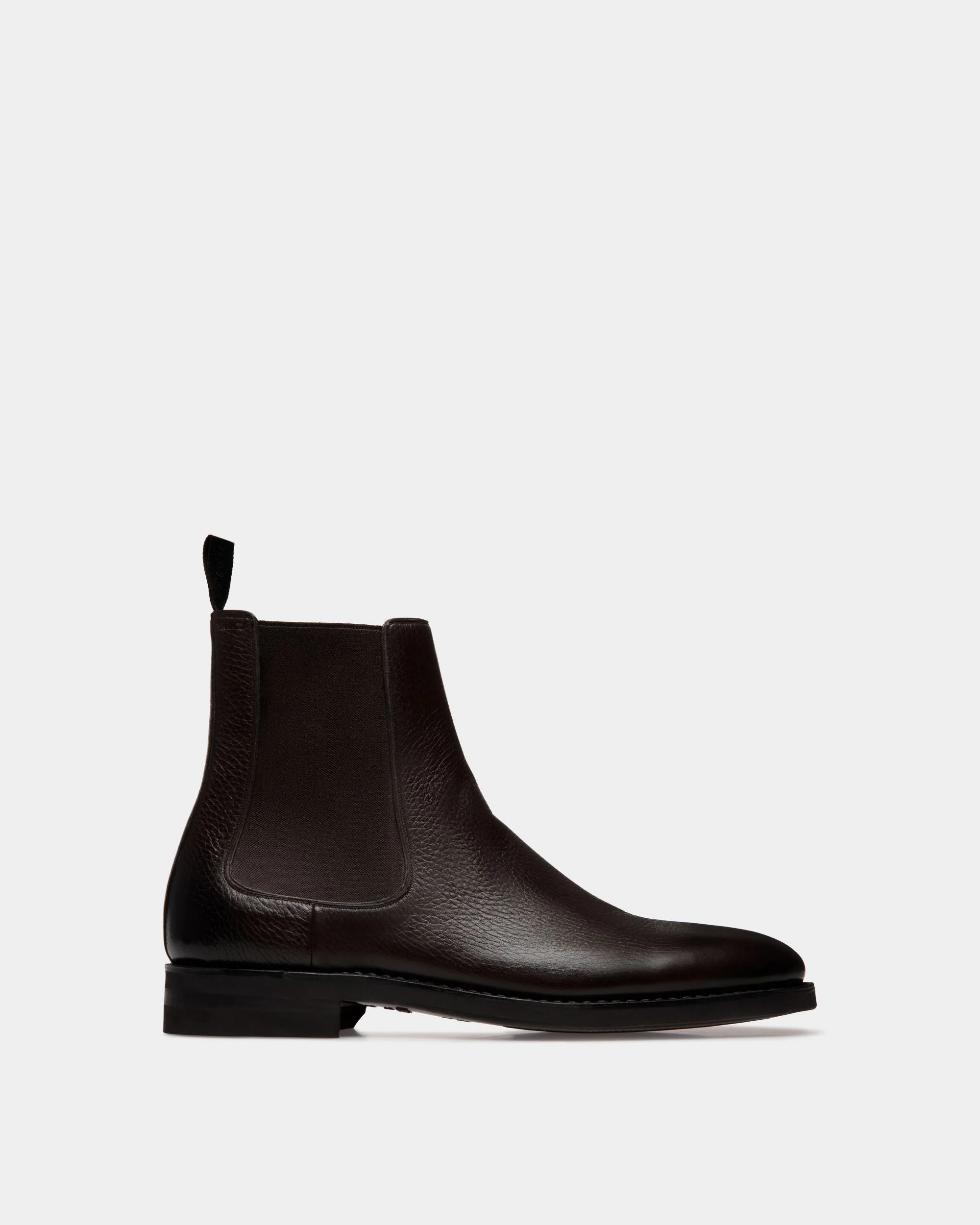 Scribe Un Bootie In Ebano Deer Leather