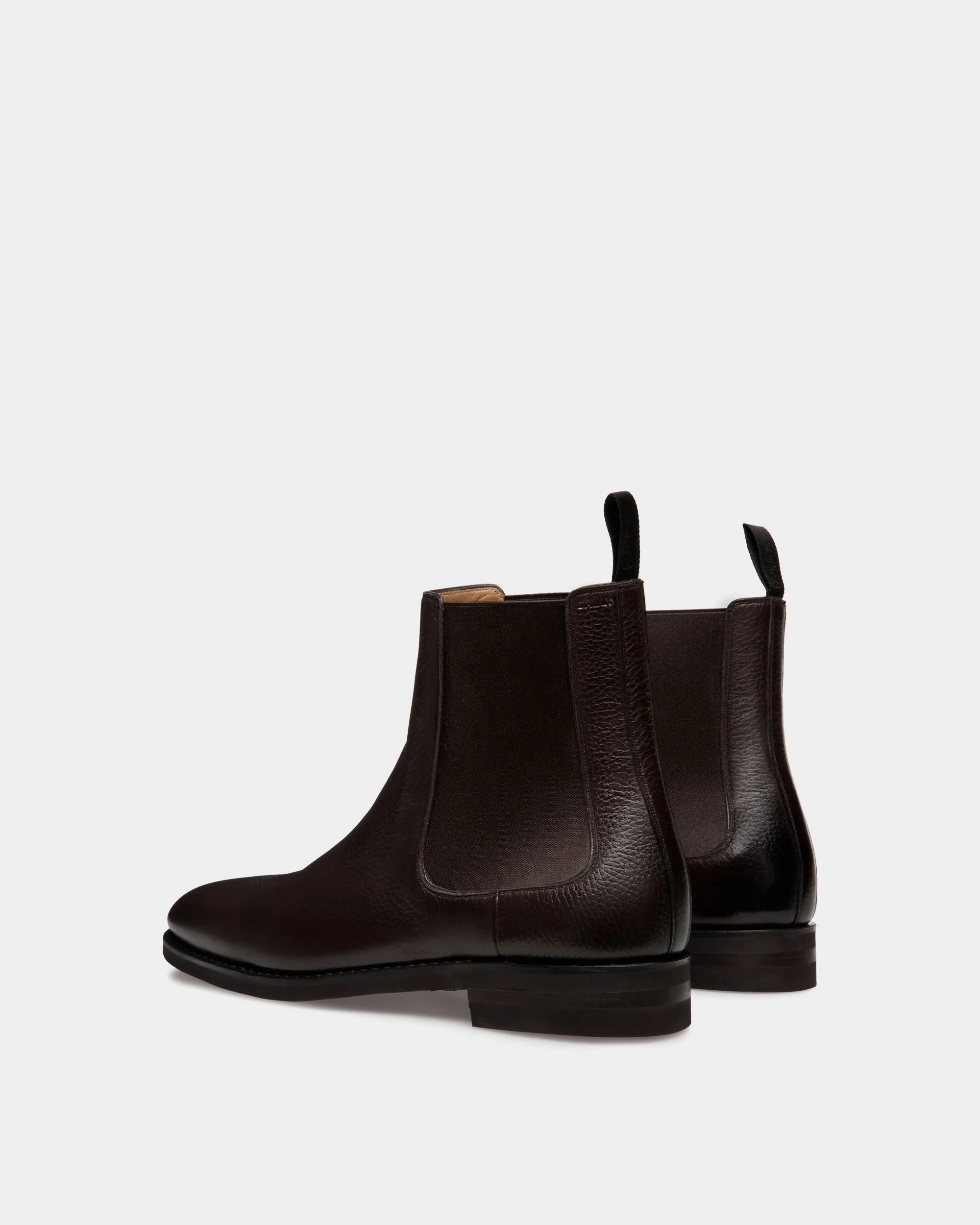 Scribe Un Bootie In Ebano Deer Leather - Image 4