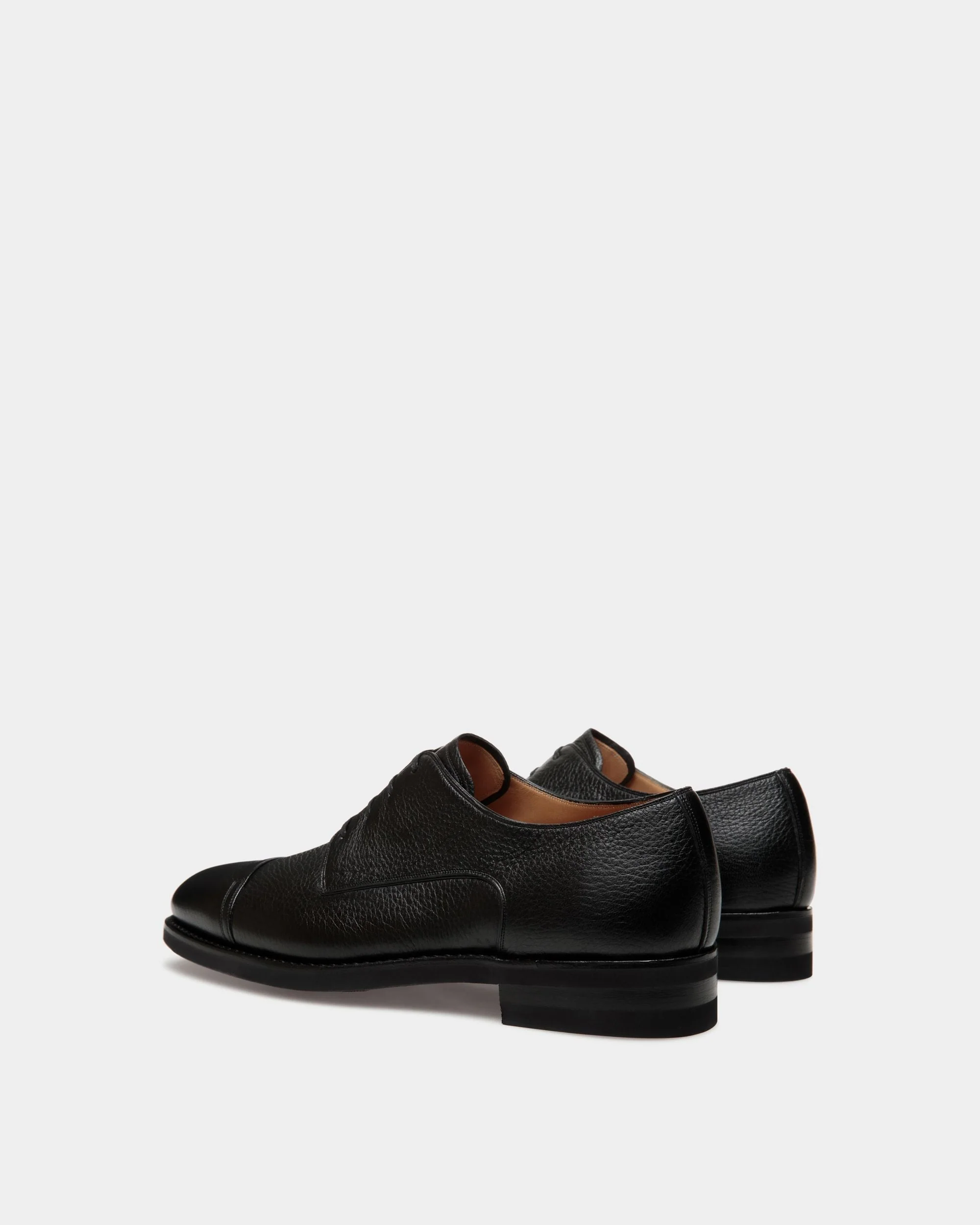 Scribe Un Derby in Black Deer Leather - Image 3