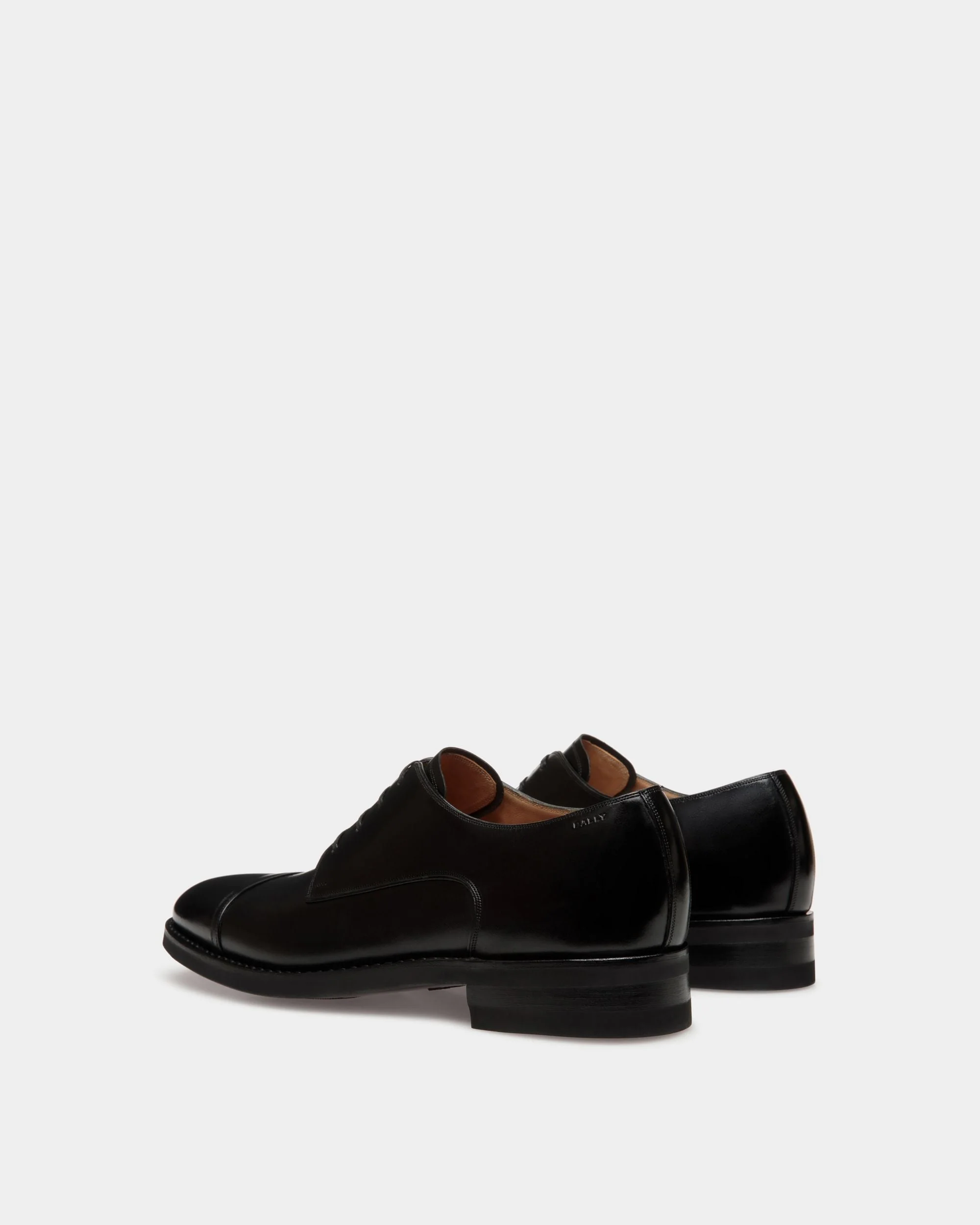Scribe Un Derby In Black Leather - Image 3