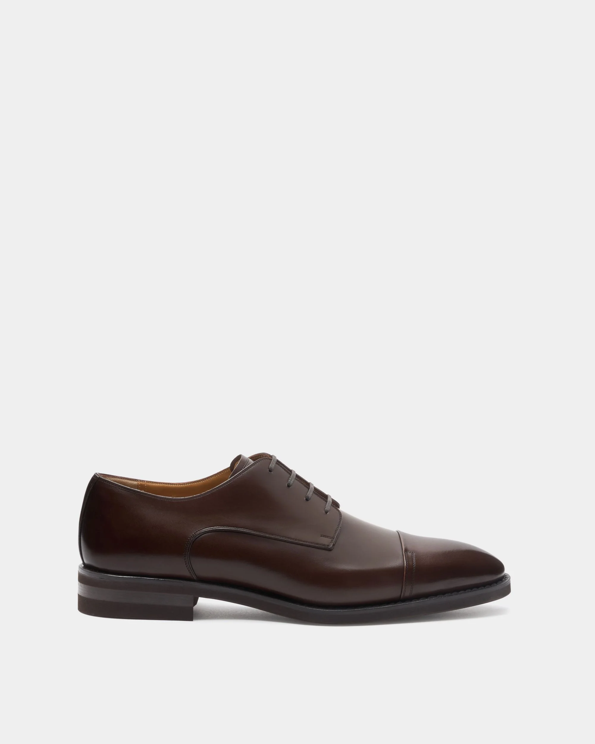 Scribe Un Derby in Brown Leather