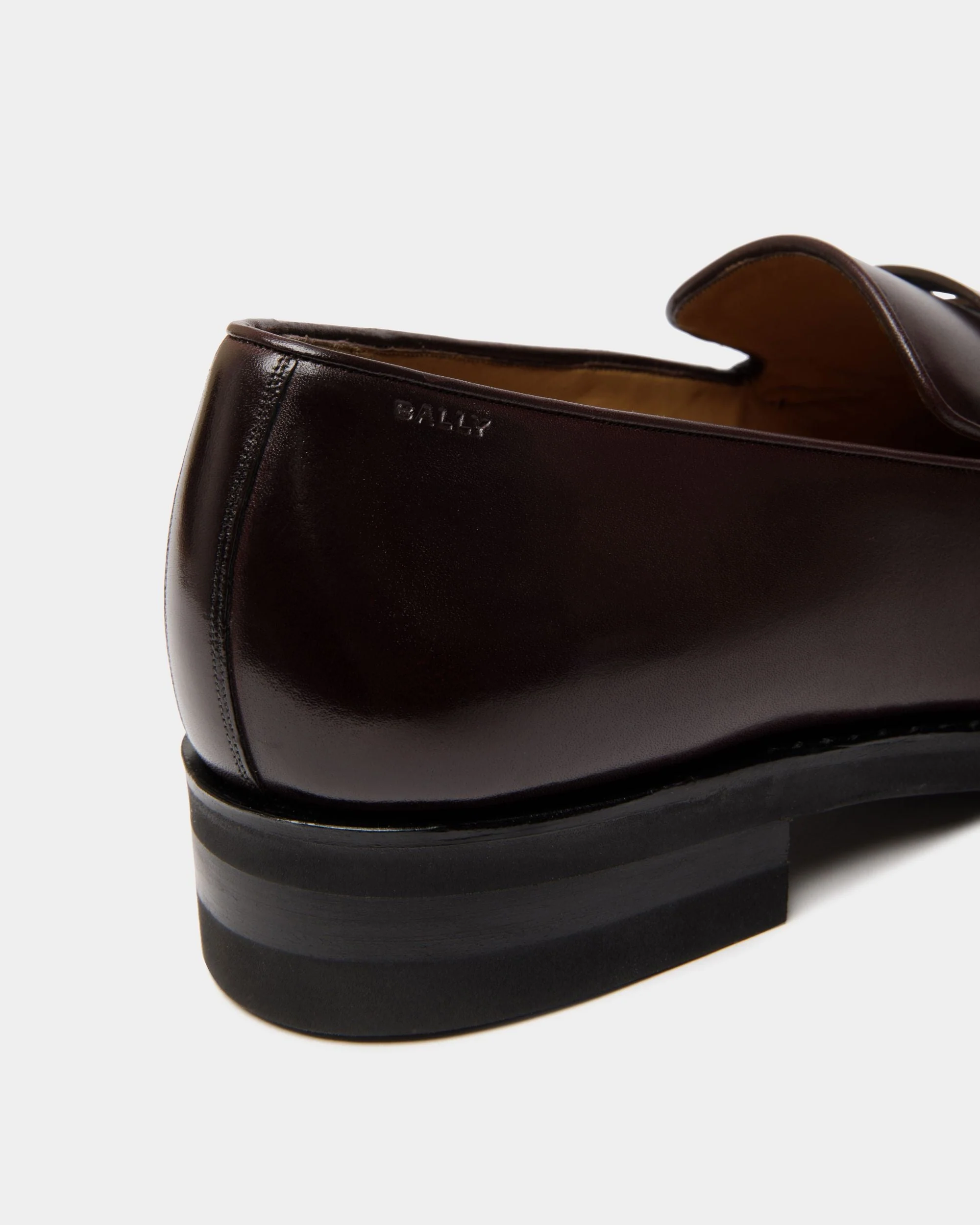 Scribe Un Loafer in Deep Burgundy Leather - Image 6