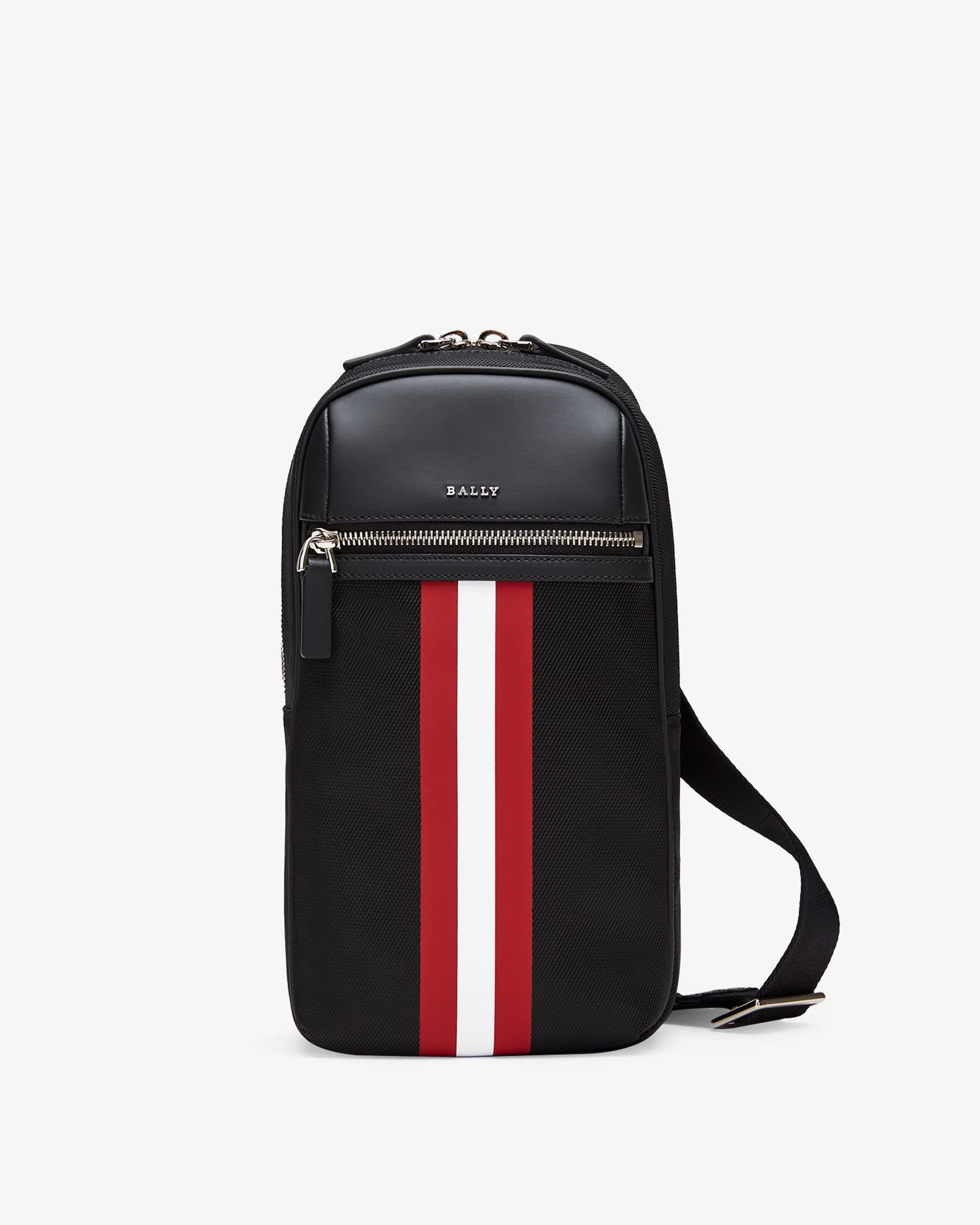 Sling Bag in Black Canvas