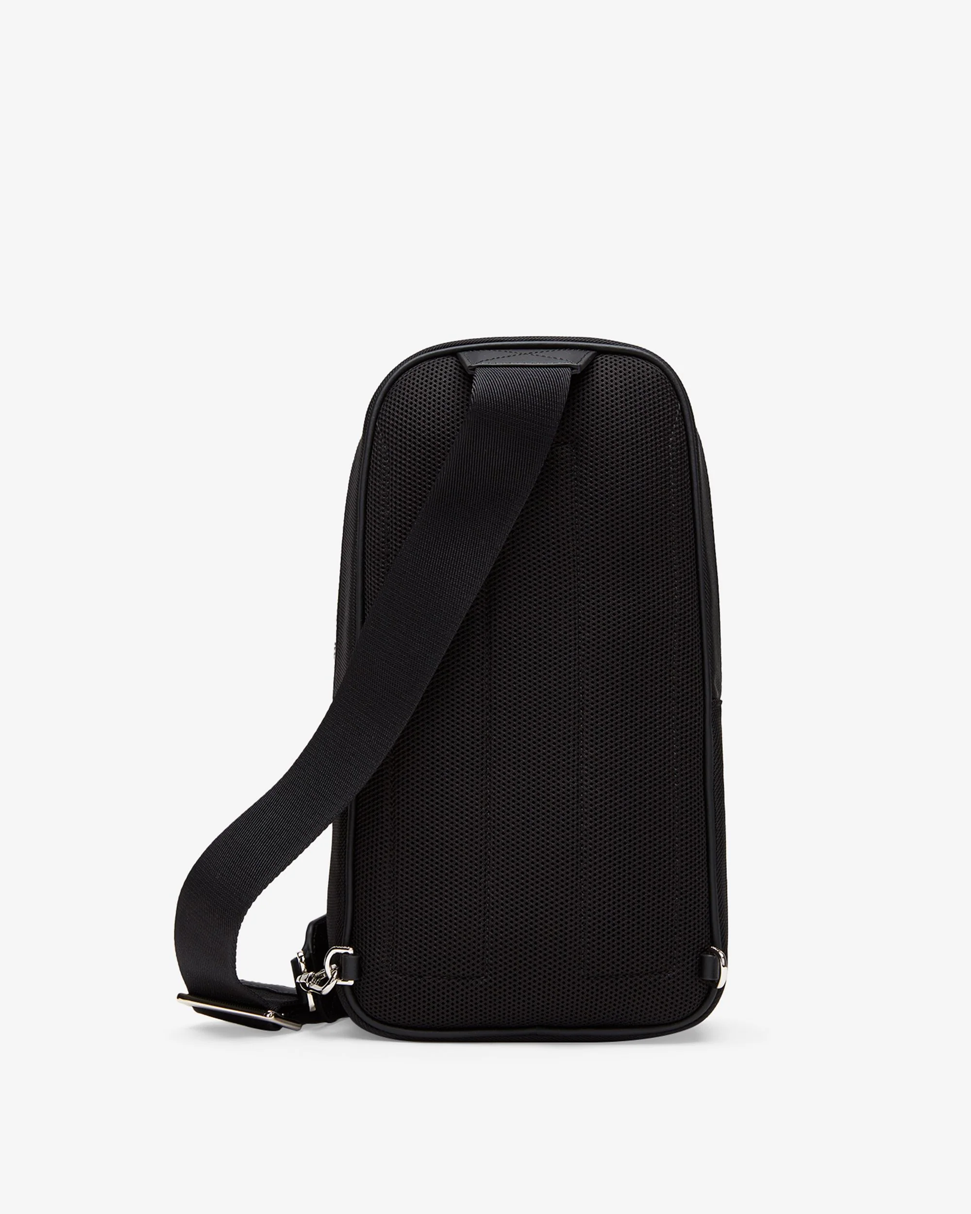 Sling Bag in Black Canvas - Image 2