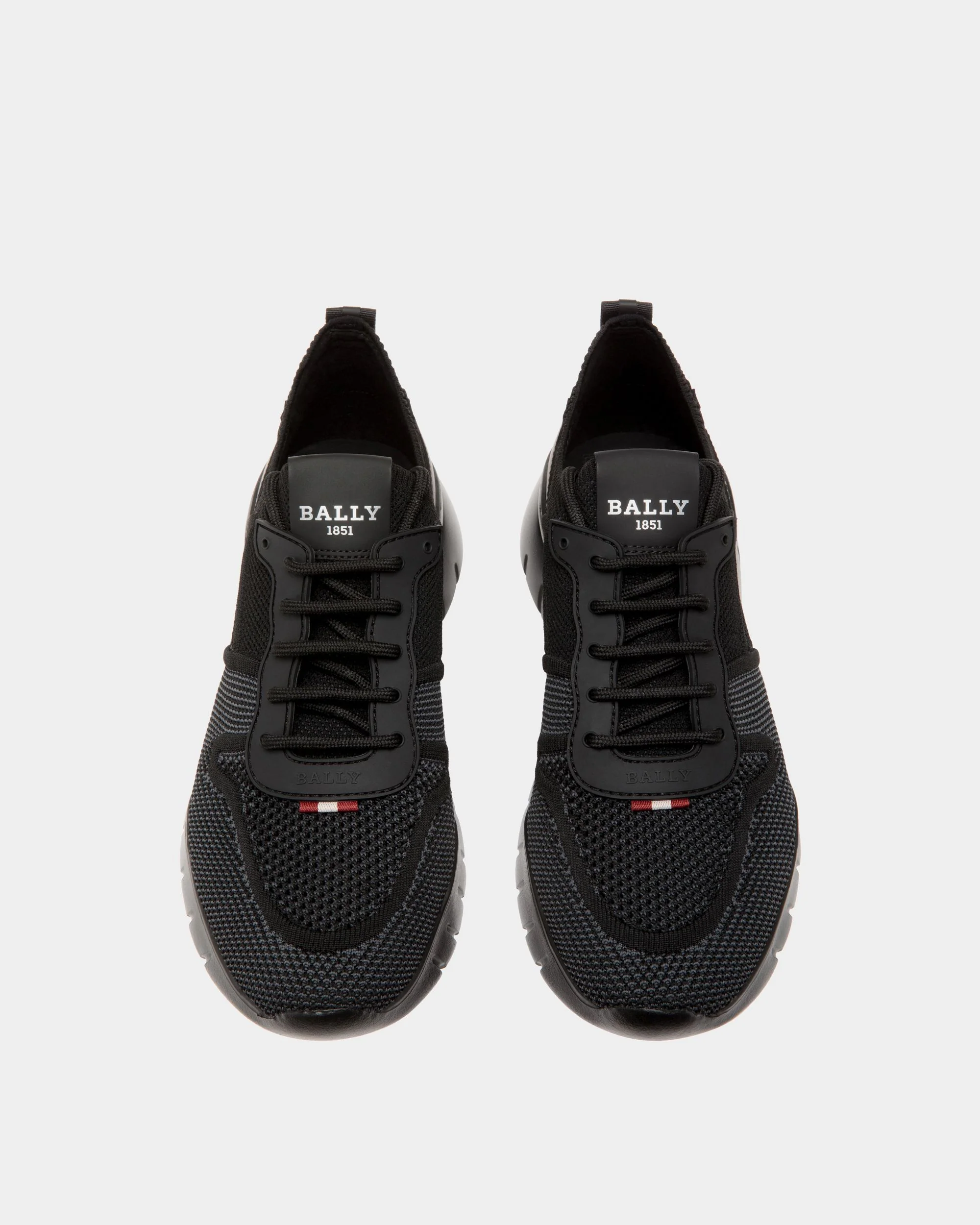 Sneaker In Black Fabric - Image 4