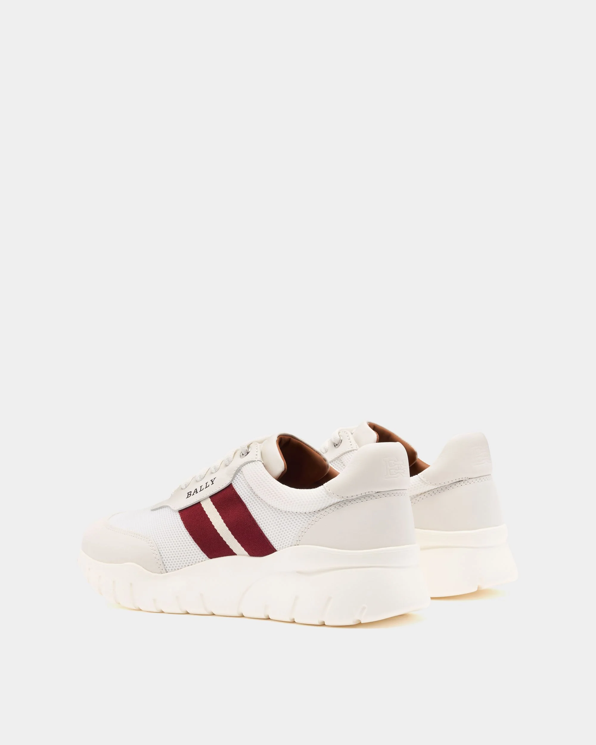 Sneaker In White Fabric - Image 4