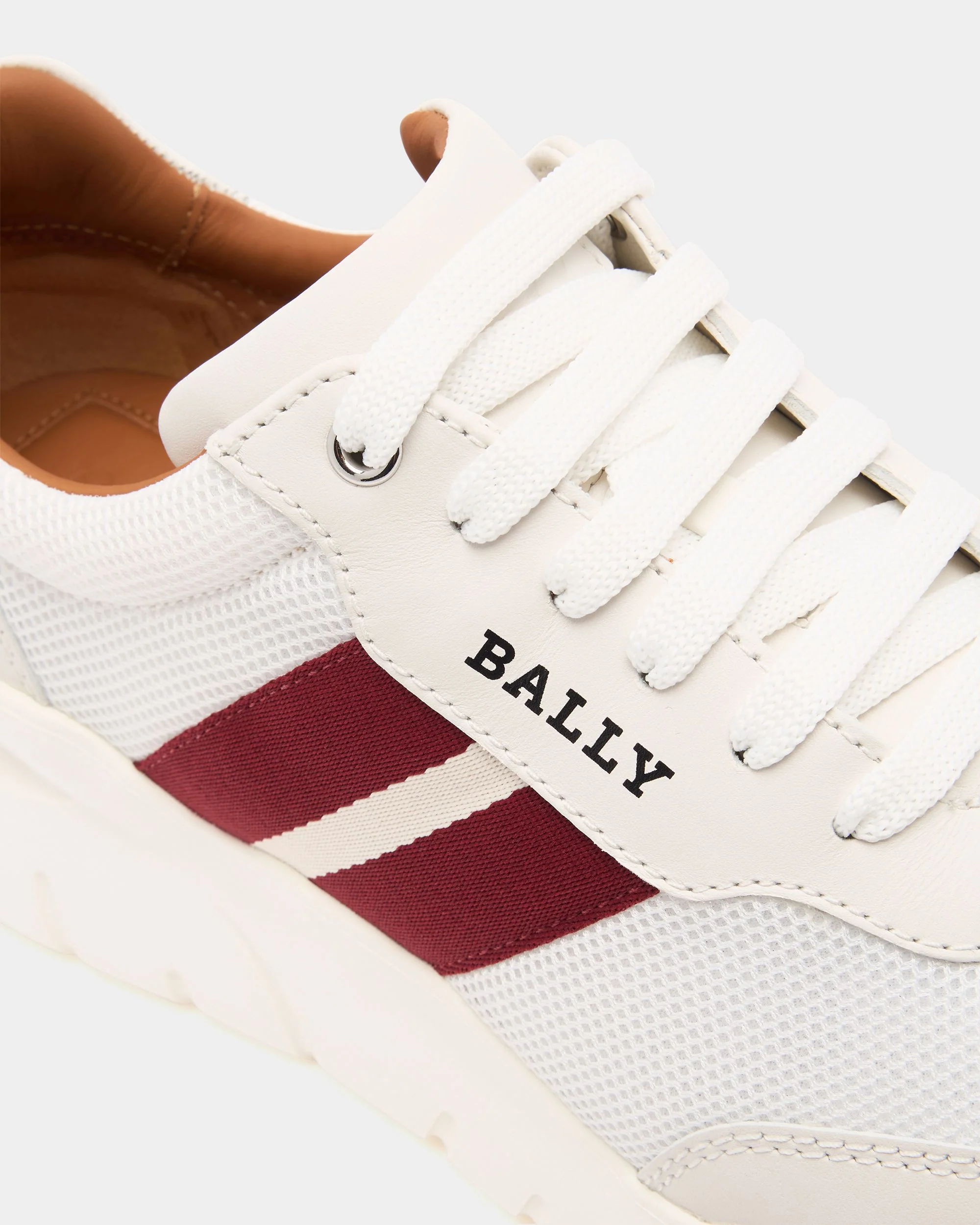 Sneaker In White Fabric - Image 6