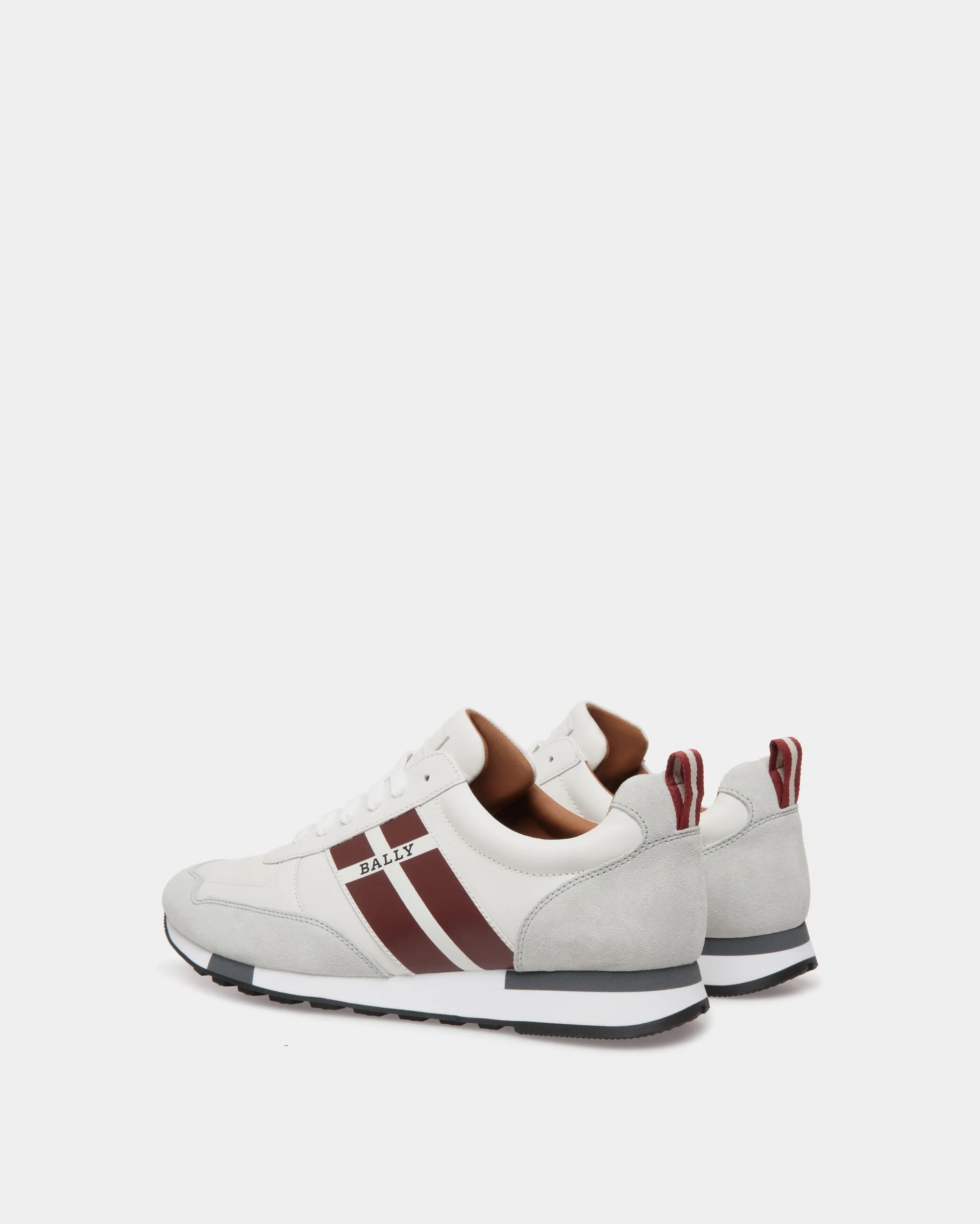 Sneaker in White Leather - Image 3