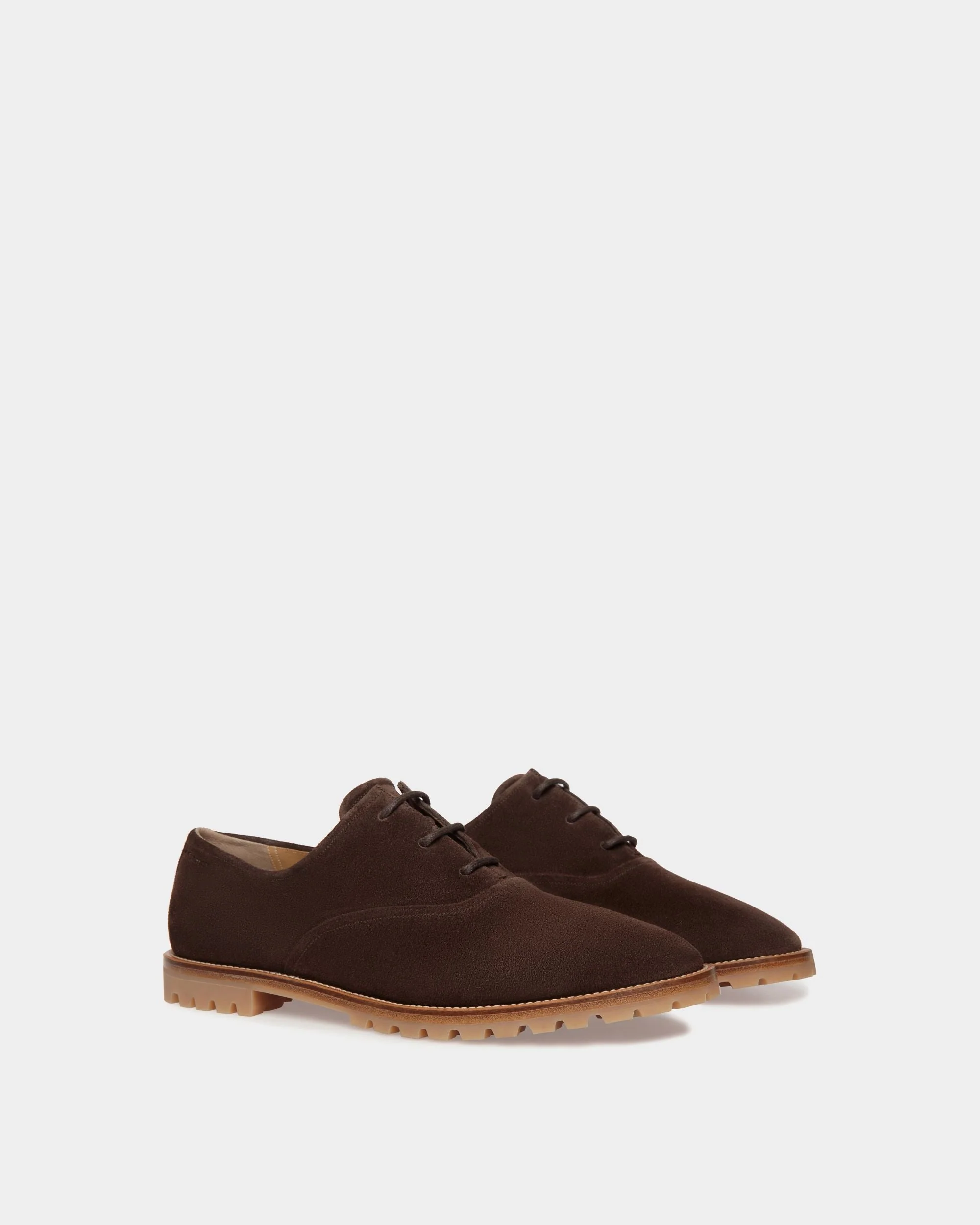 Solaria Oxford in Ebano Suede - Image 3