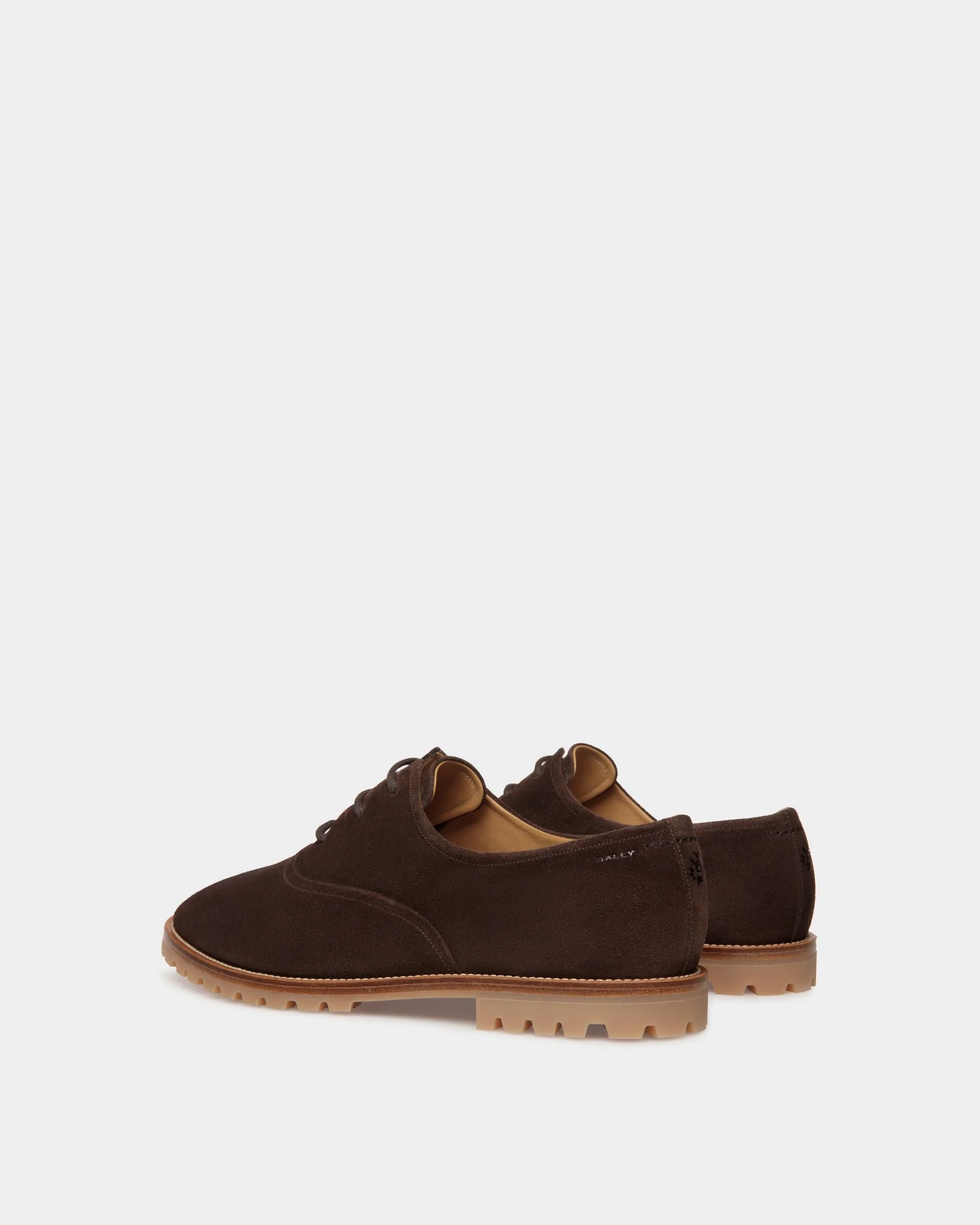 Solaria Oxford in Ebano Suede - Image 4