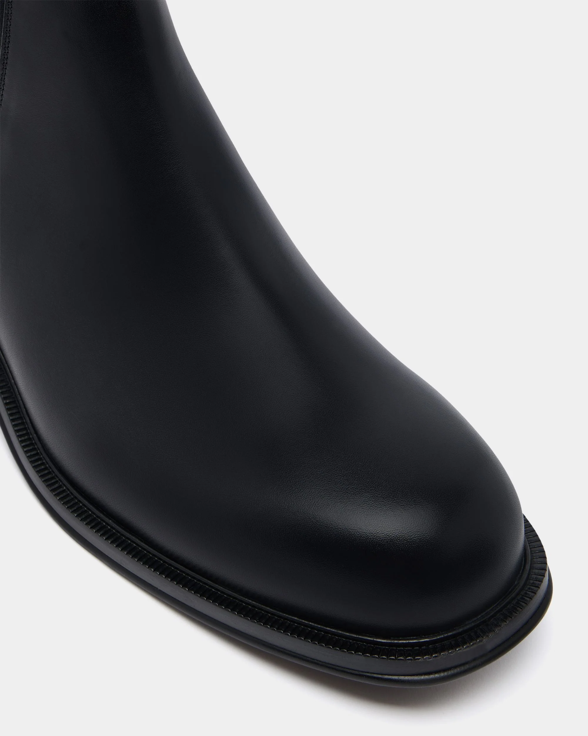 Spiegel Bootie in Black Leather - Image 6