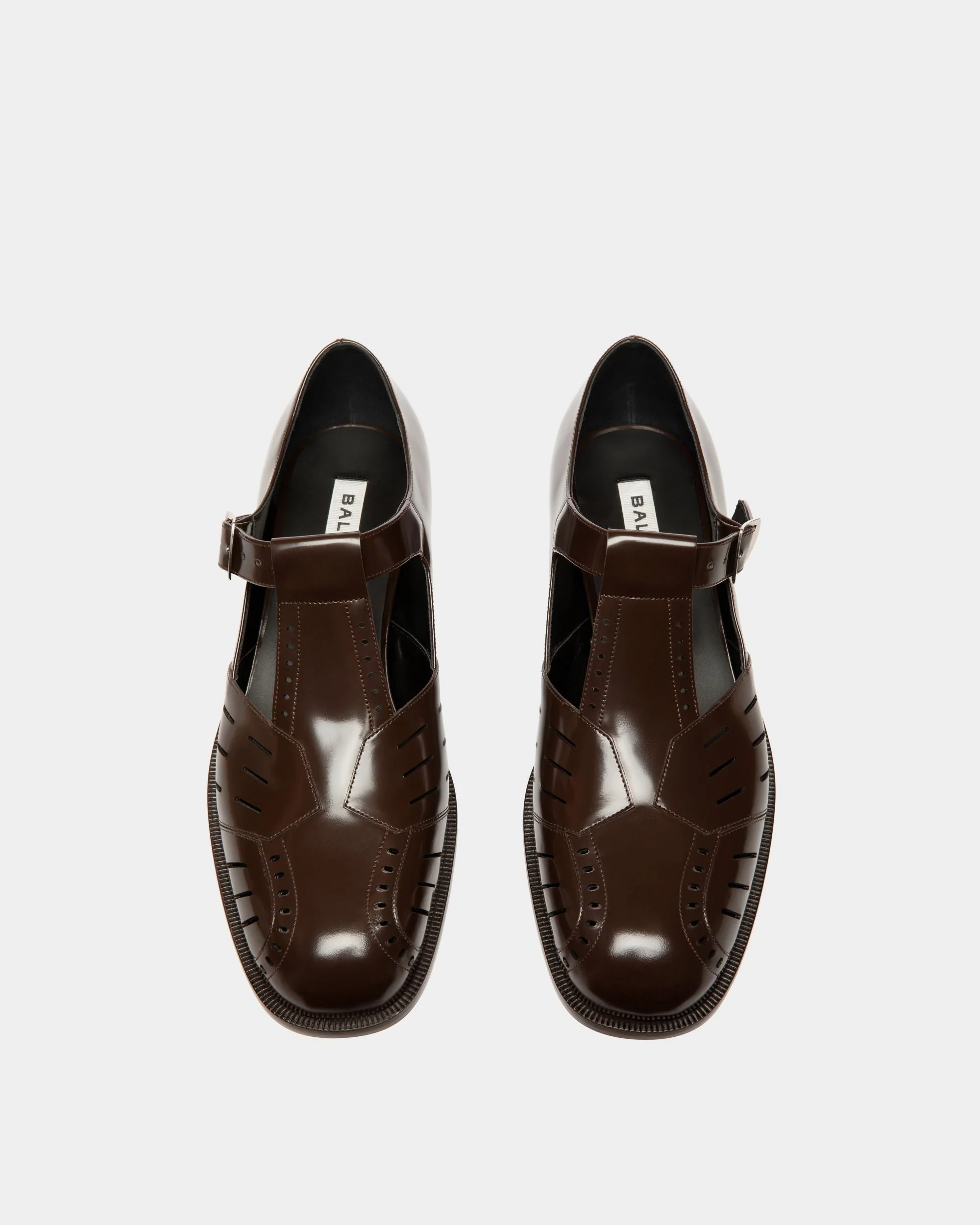 Spiegel Sandal in Brown Leather - Image 4