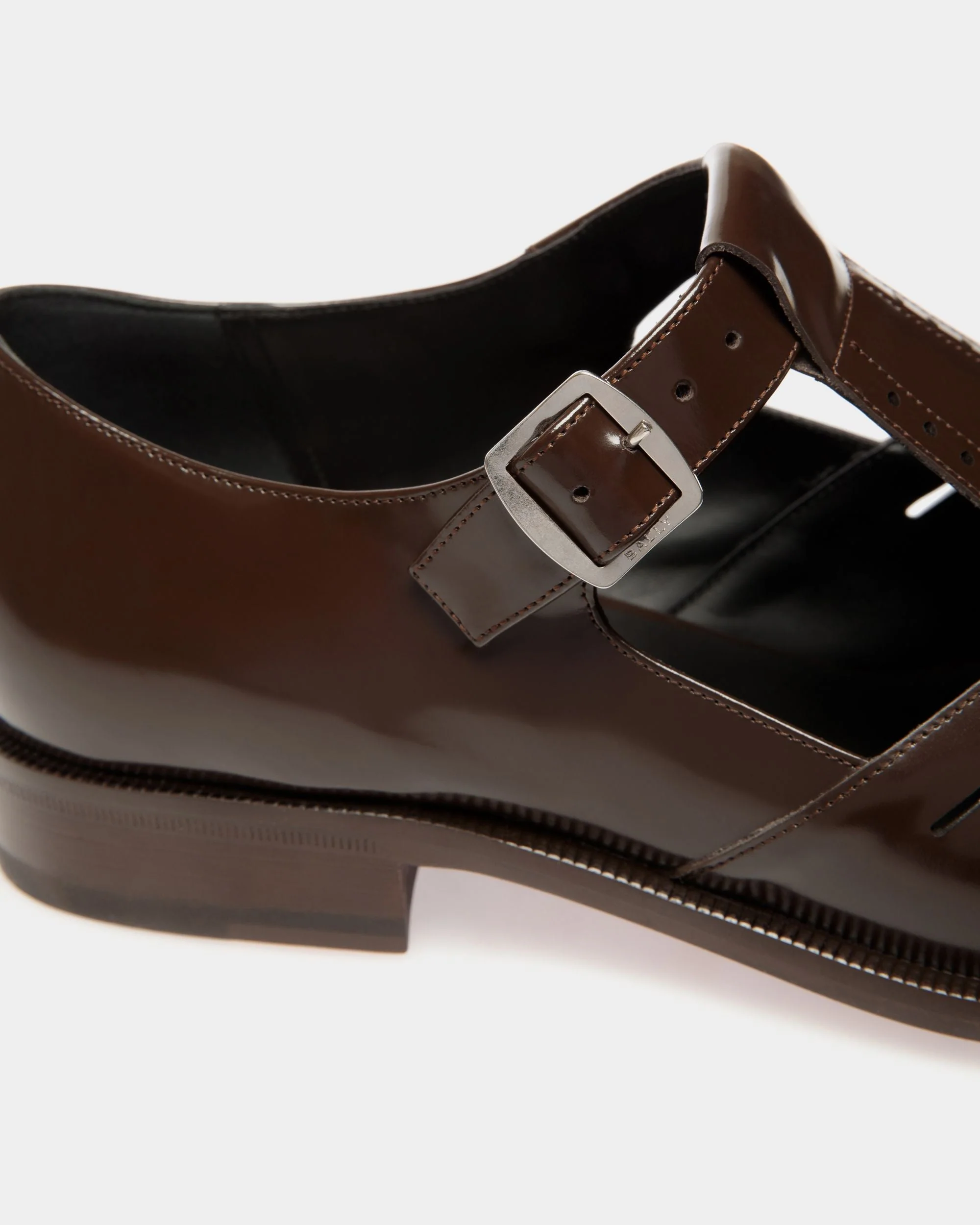 Spiegel Sandal in Brown Leather - Image 5