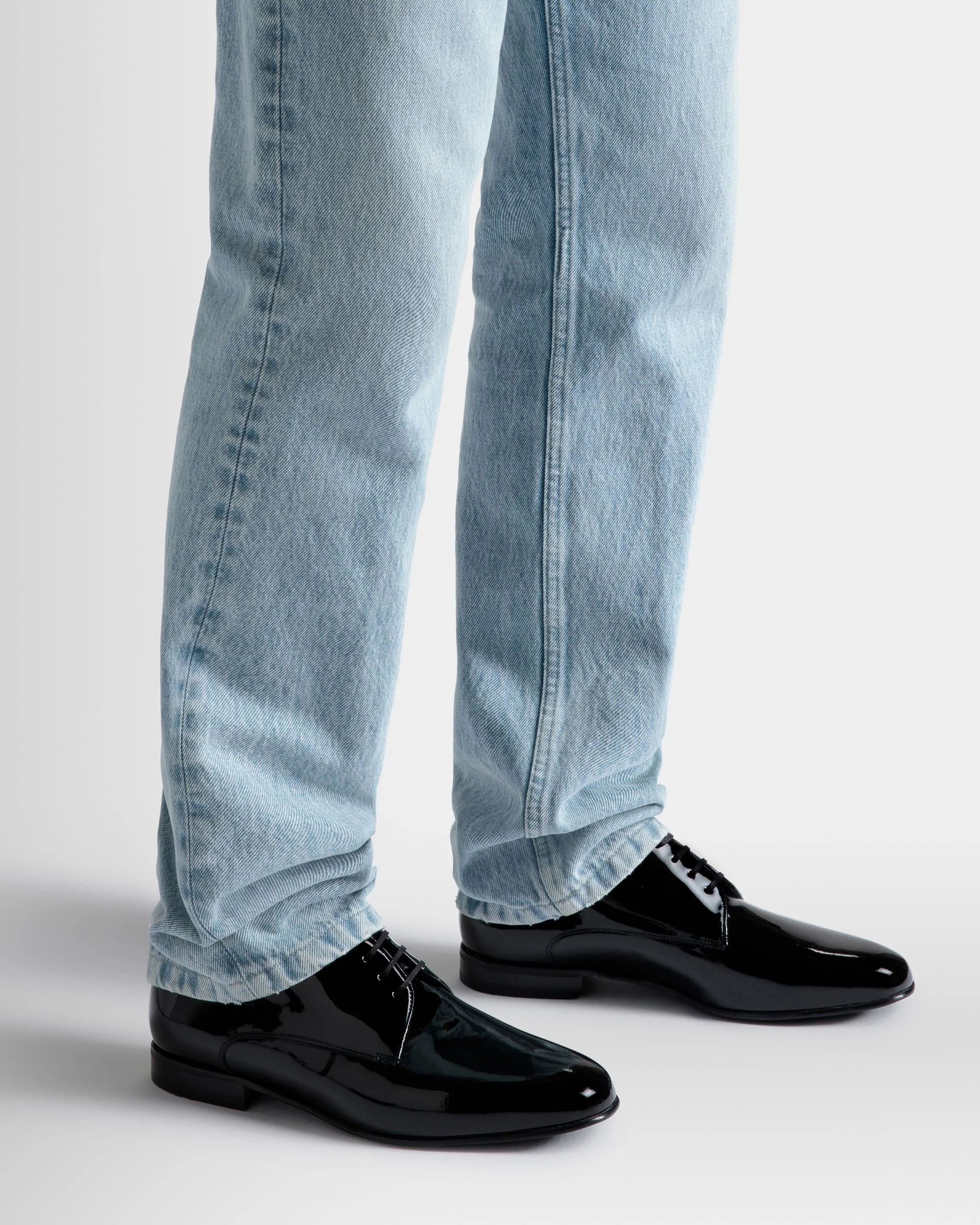 Suisse Derby in Black Patent Leather - Image 2