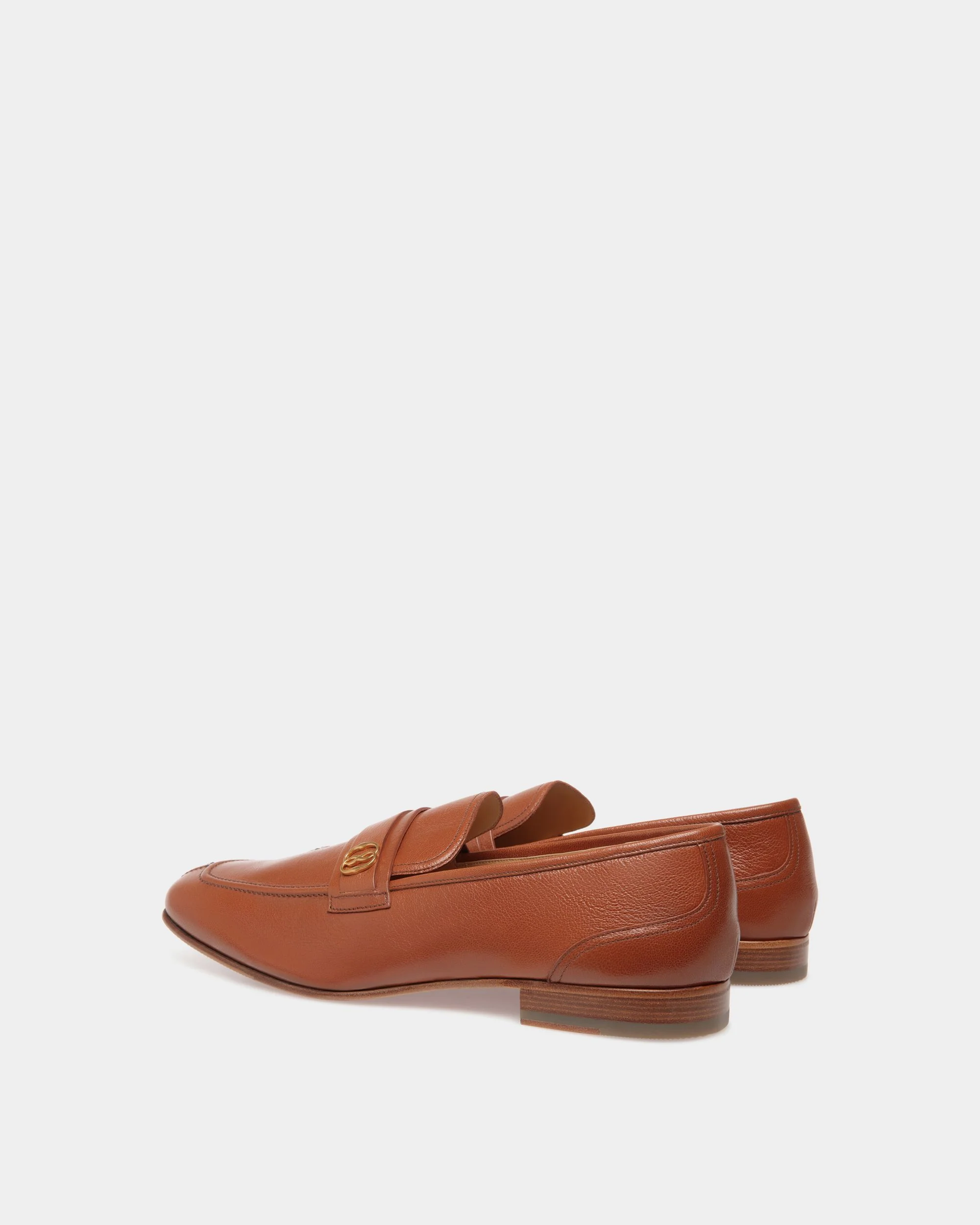 Suisse Loafer In Brown Leather - Image 3