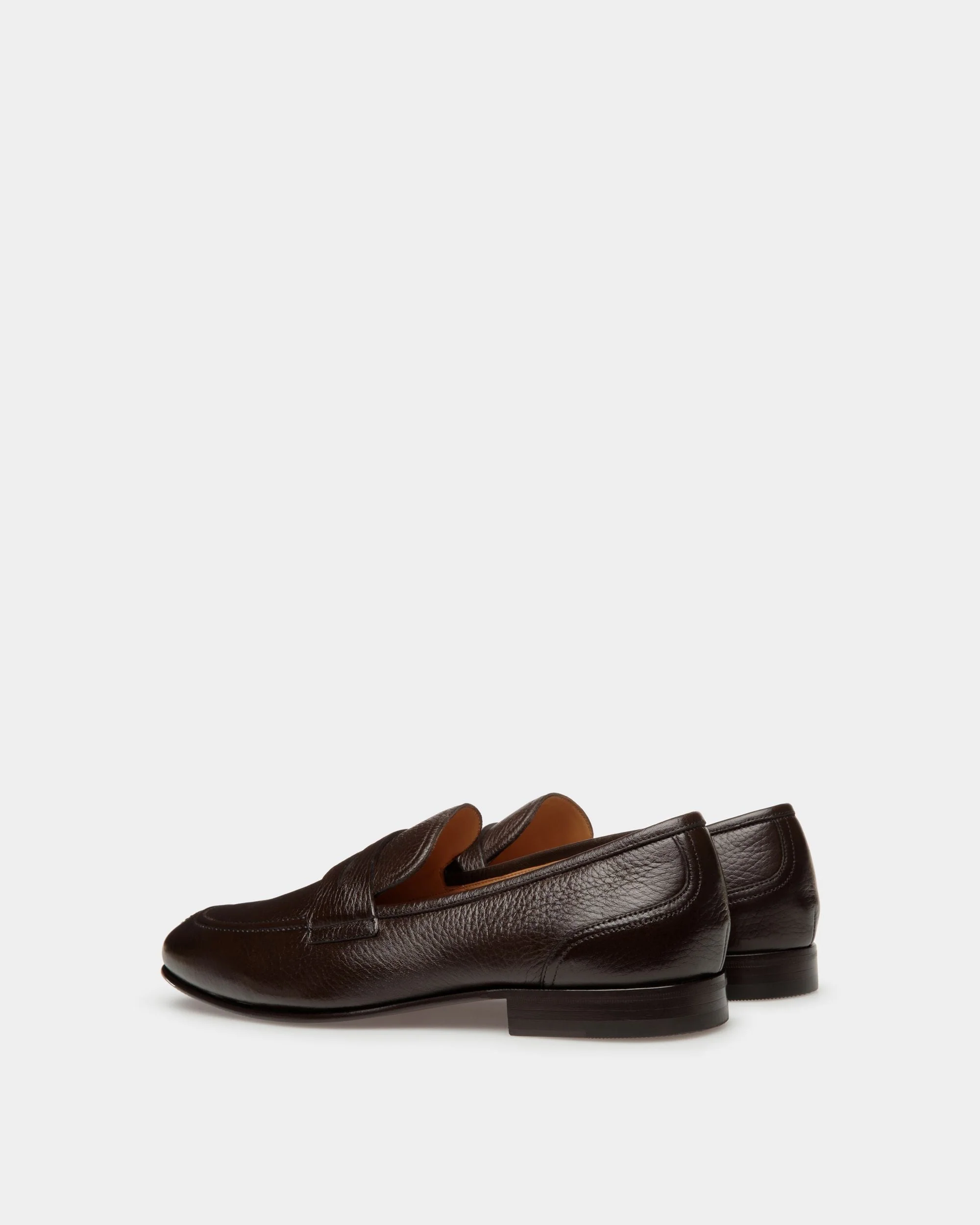 Suisse Loafer In Brown Leather - Image 3