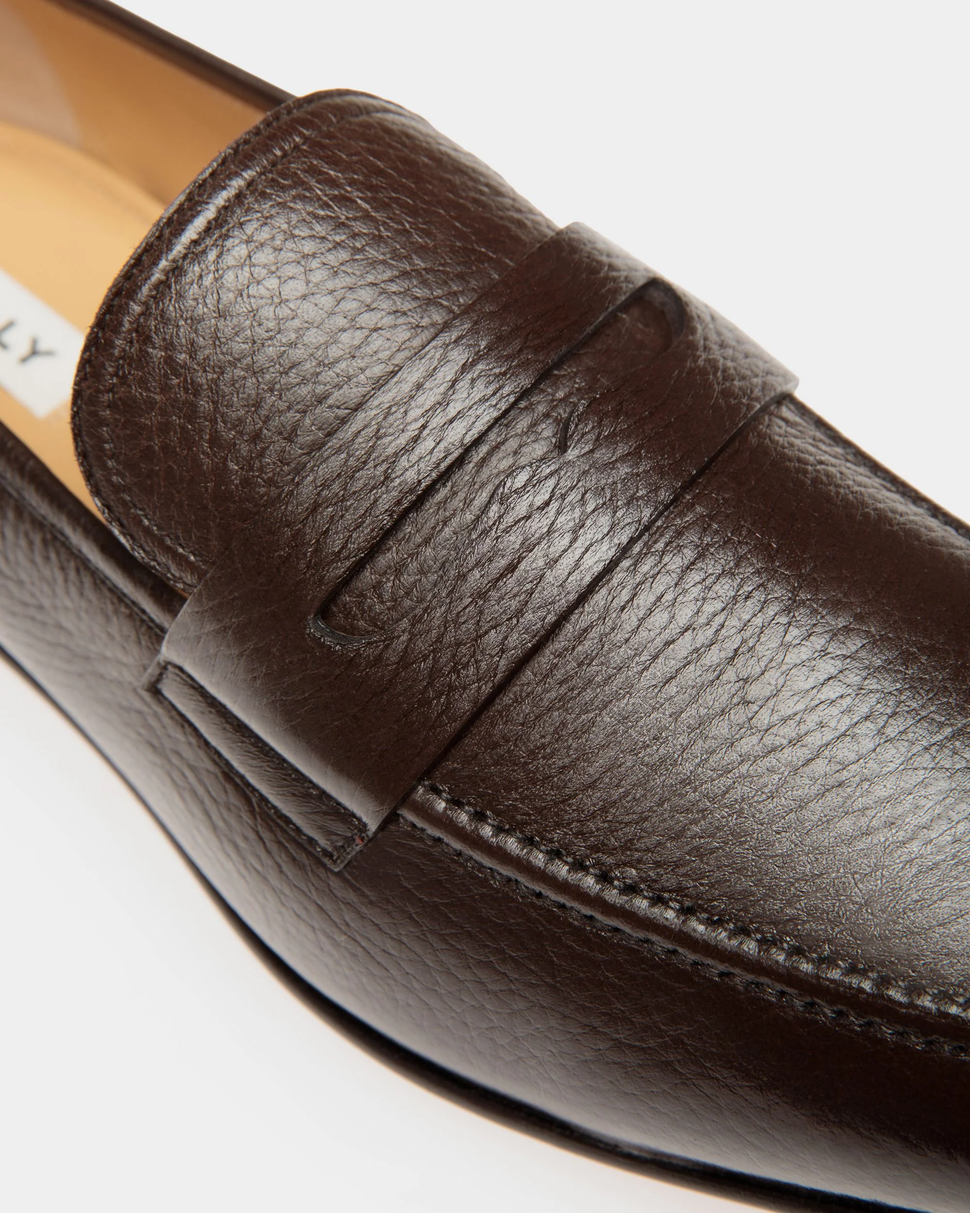 Suisse Loafer In Brown Leather - Image 4