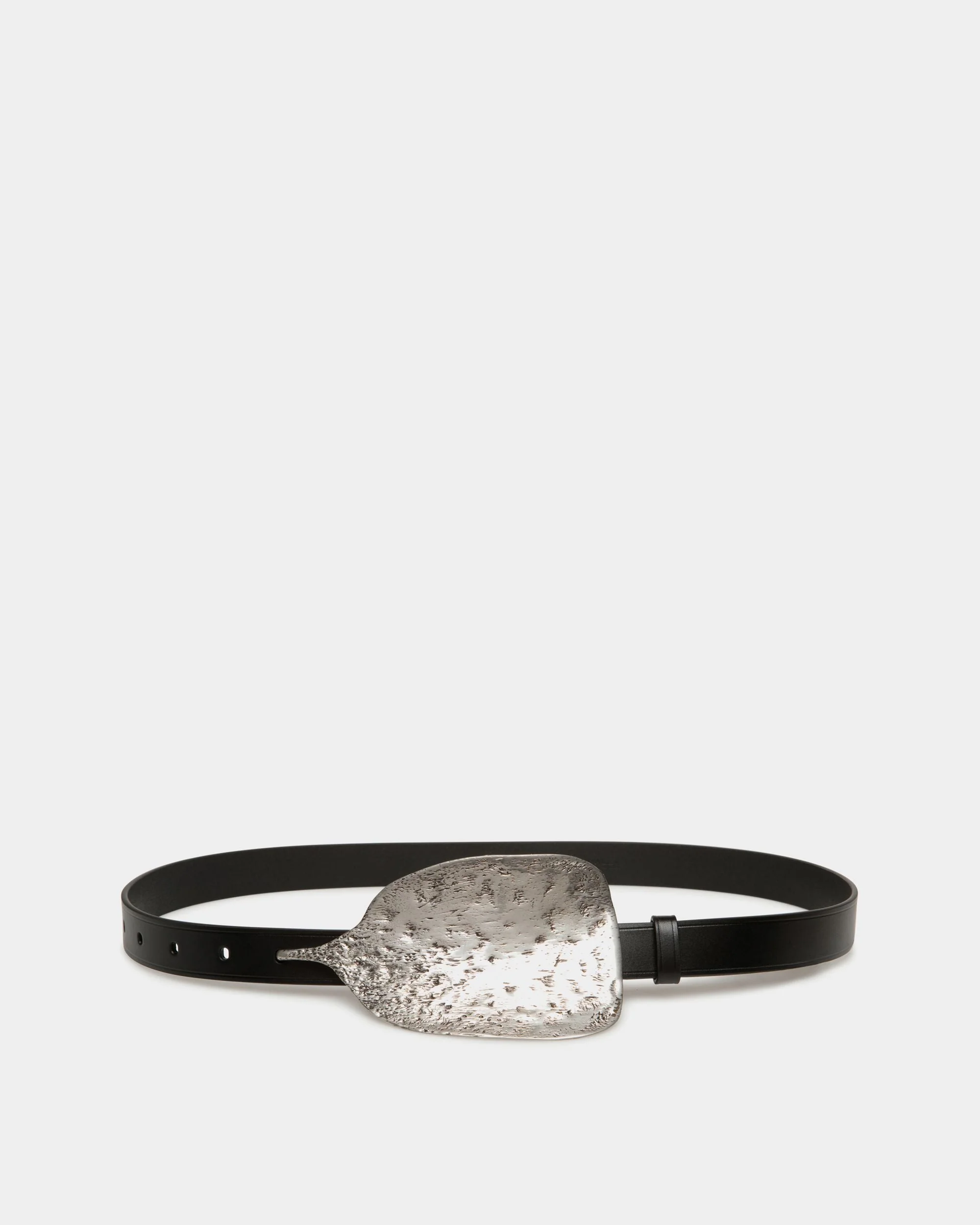 Swissness Belt in Black Leather